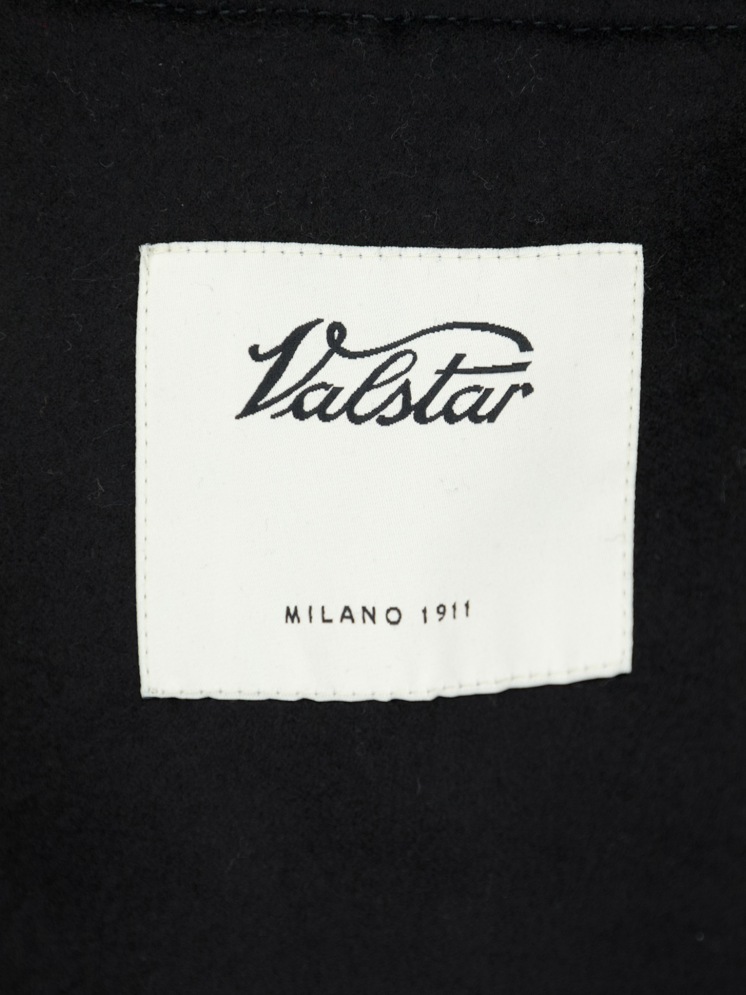 Valstar x Loro Piana Black Leather & Cashmere Lining Valstarino Jacket