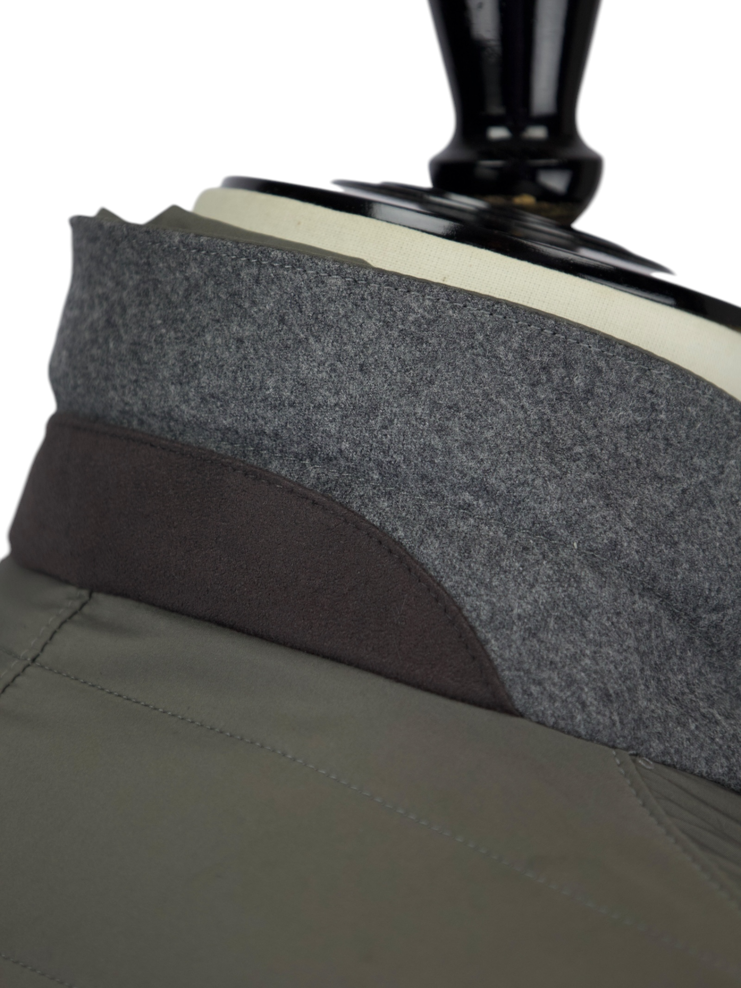 Corneliani Taupe Water-Repellent "Milestones" Vespa Jacket