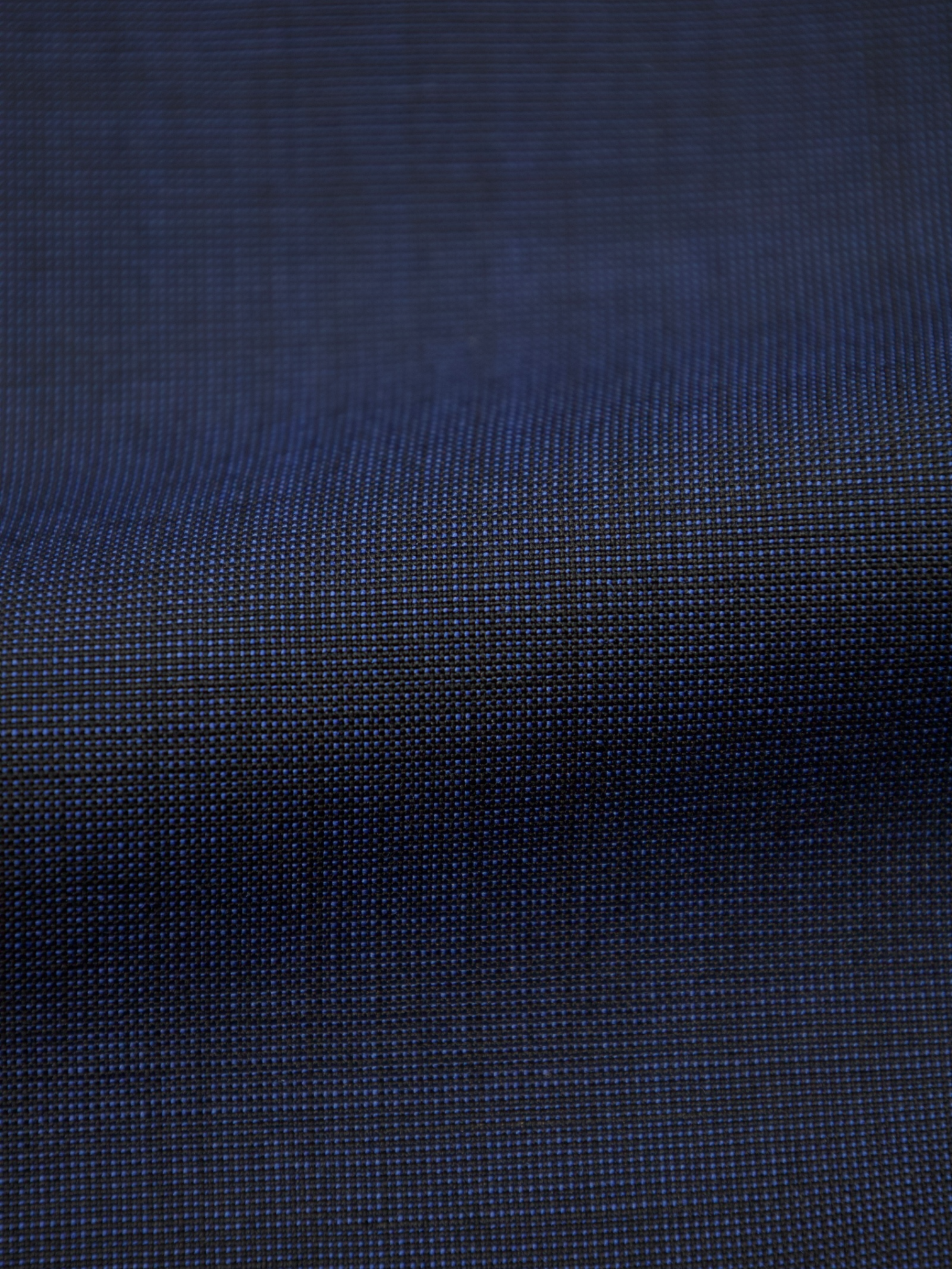 Cesare Attolini Blue Wool & Mohair Pinpoint Suit