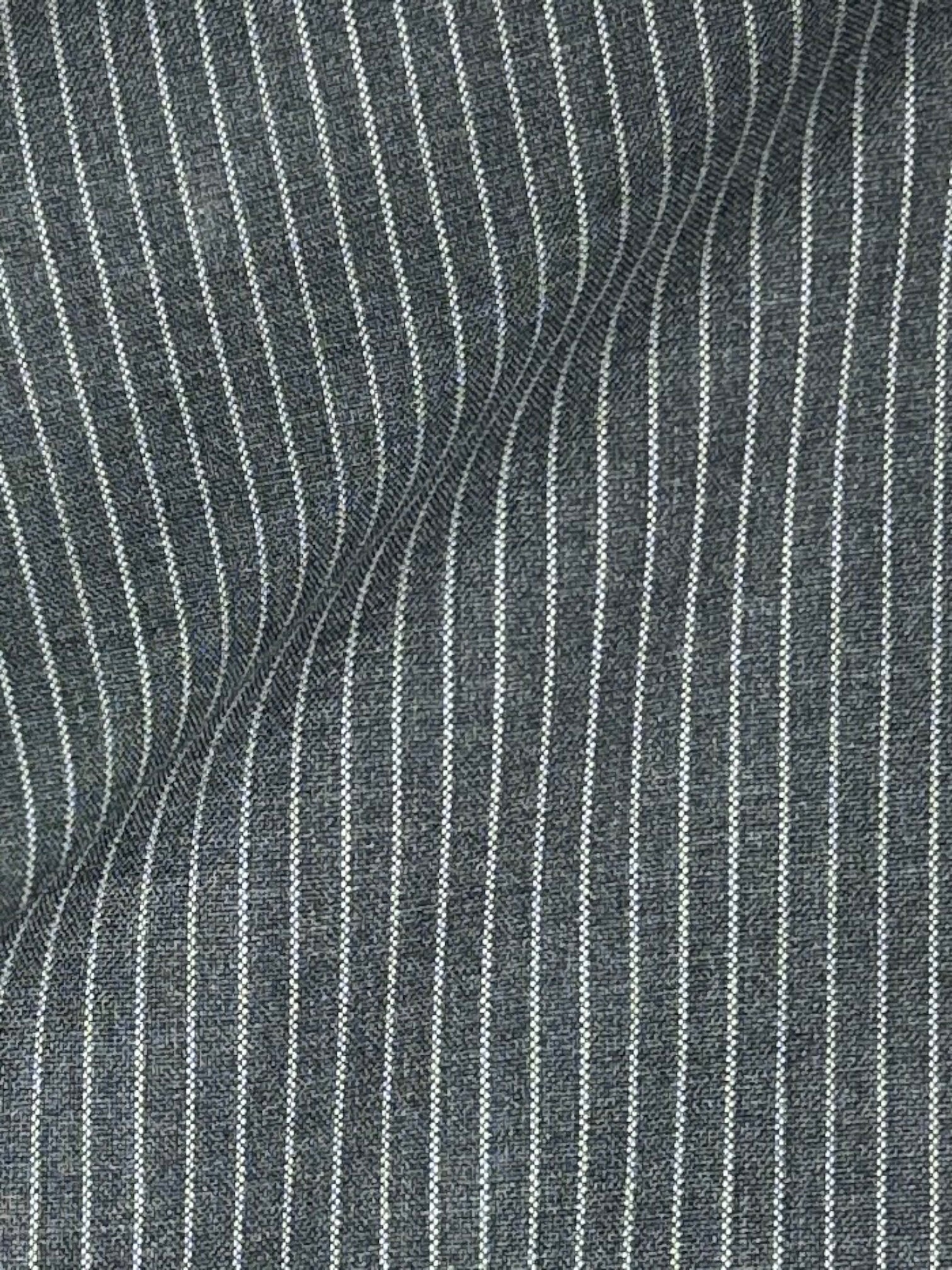Orazio Luciano Grey Pinstripe Suit