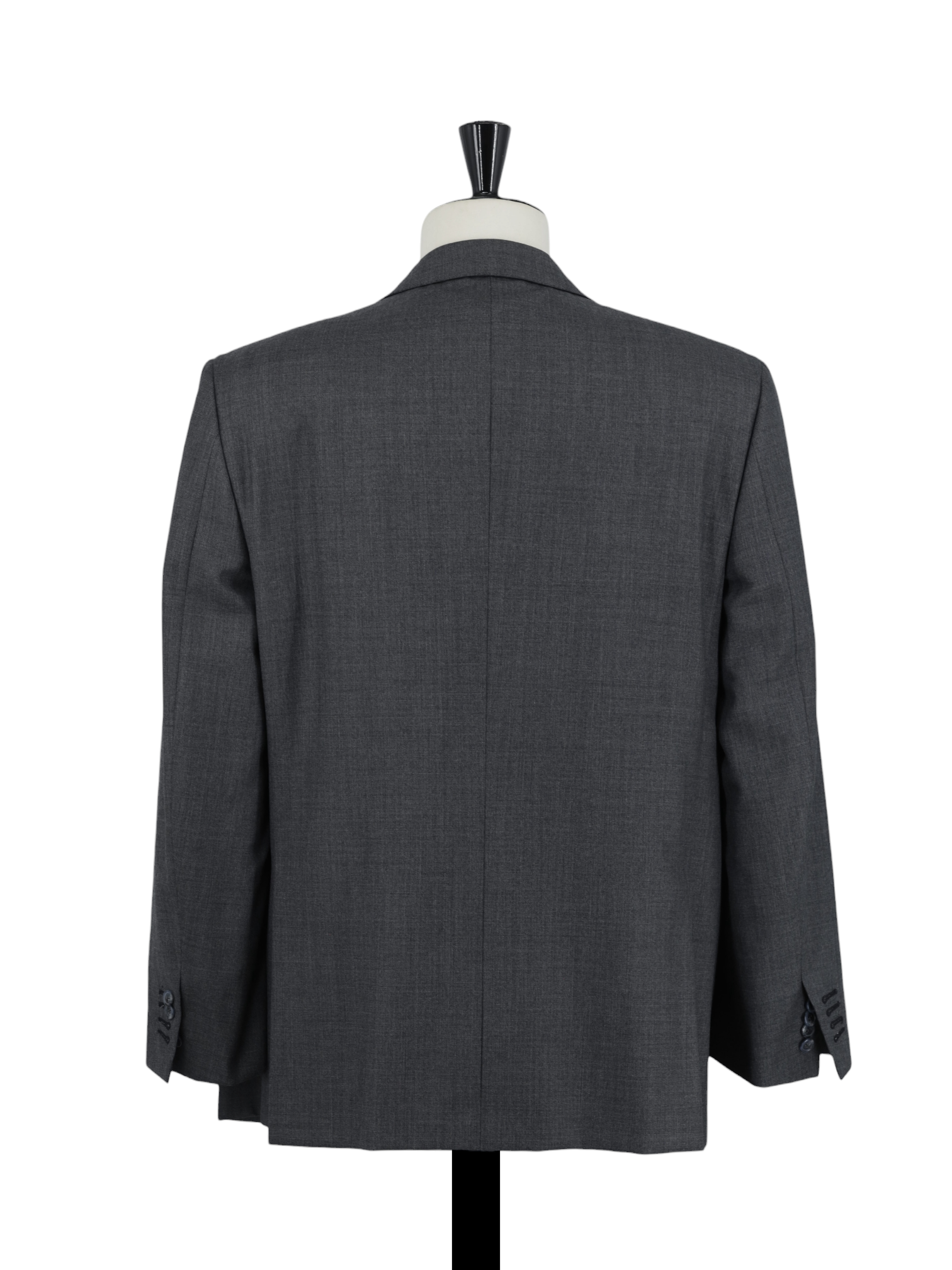 Brioni Grey Pure Wool Sharkskin Parlamento Suit