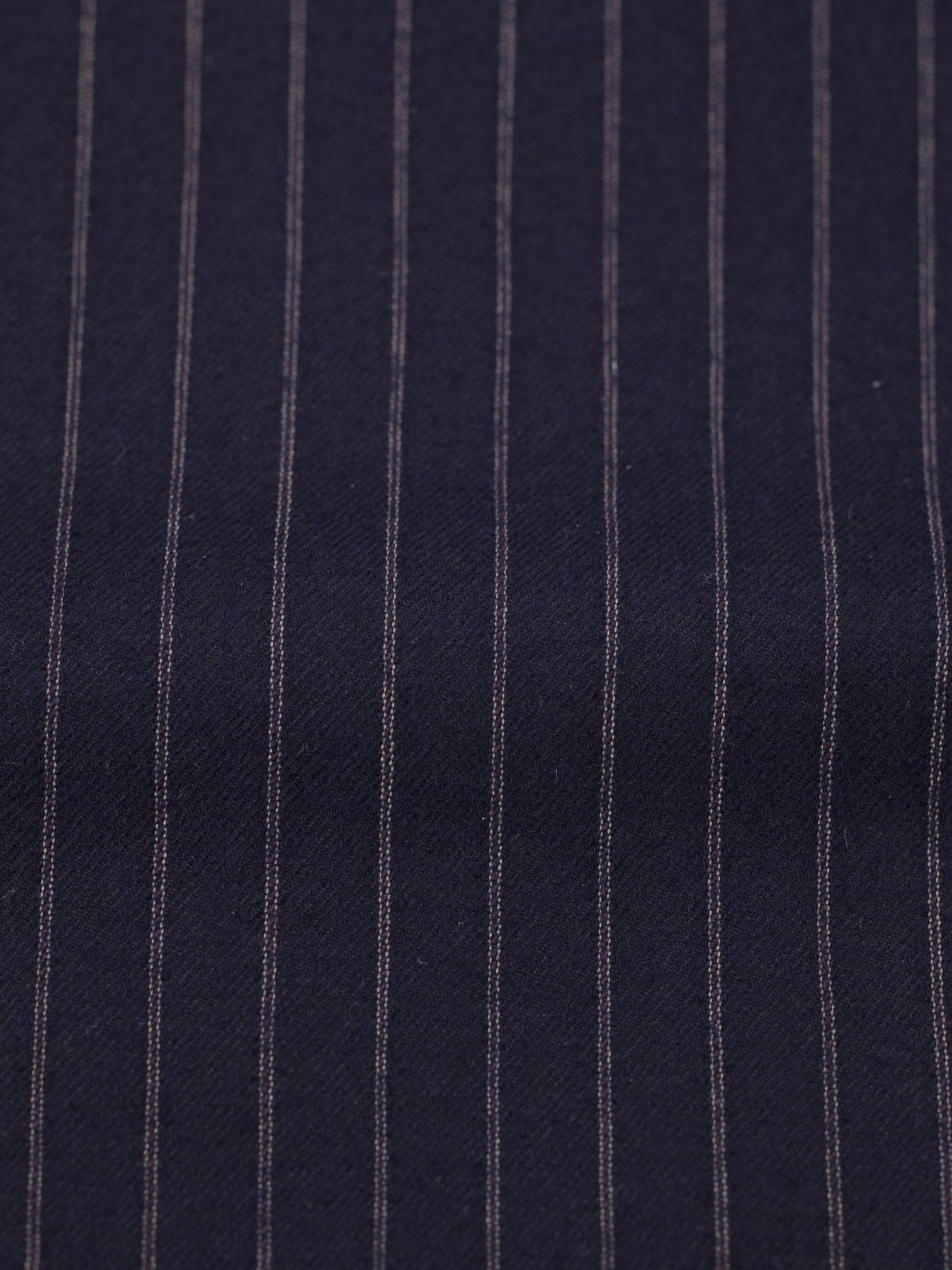 Cesare Attolini Dark Blue Super 120's & Cashmere Double-Breasted Pinstripe Suit