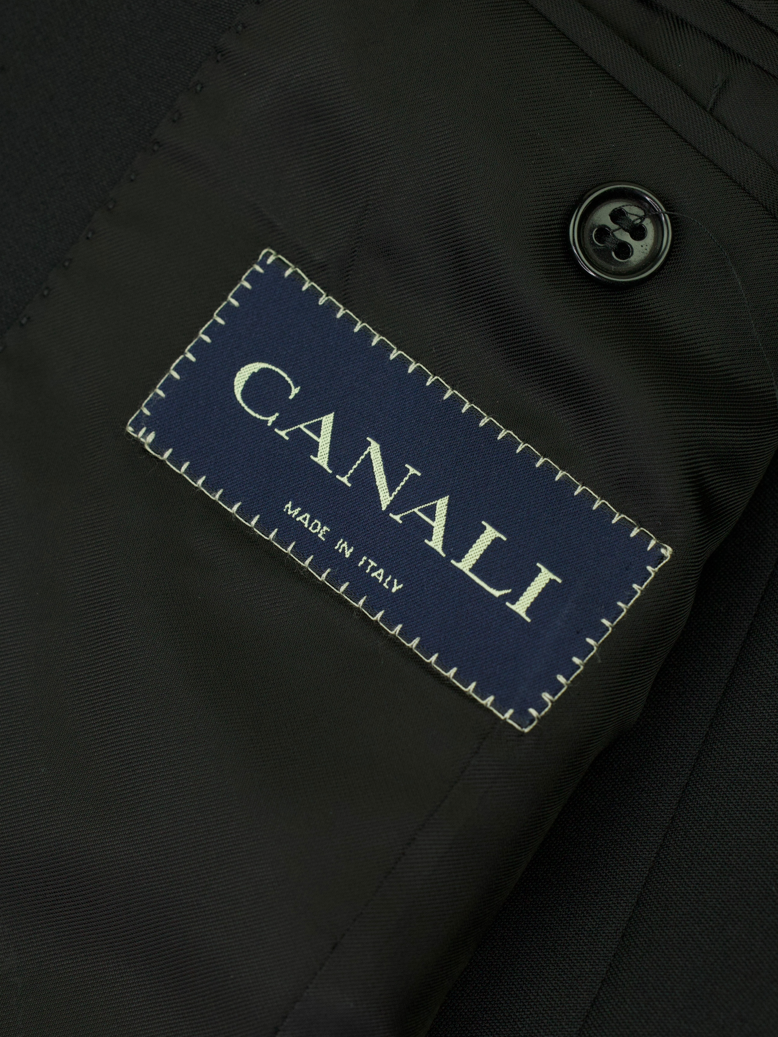 Canali Black & Grey 3-Piece Fine-Wool Ceremonial Morning Suit