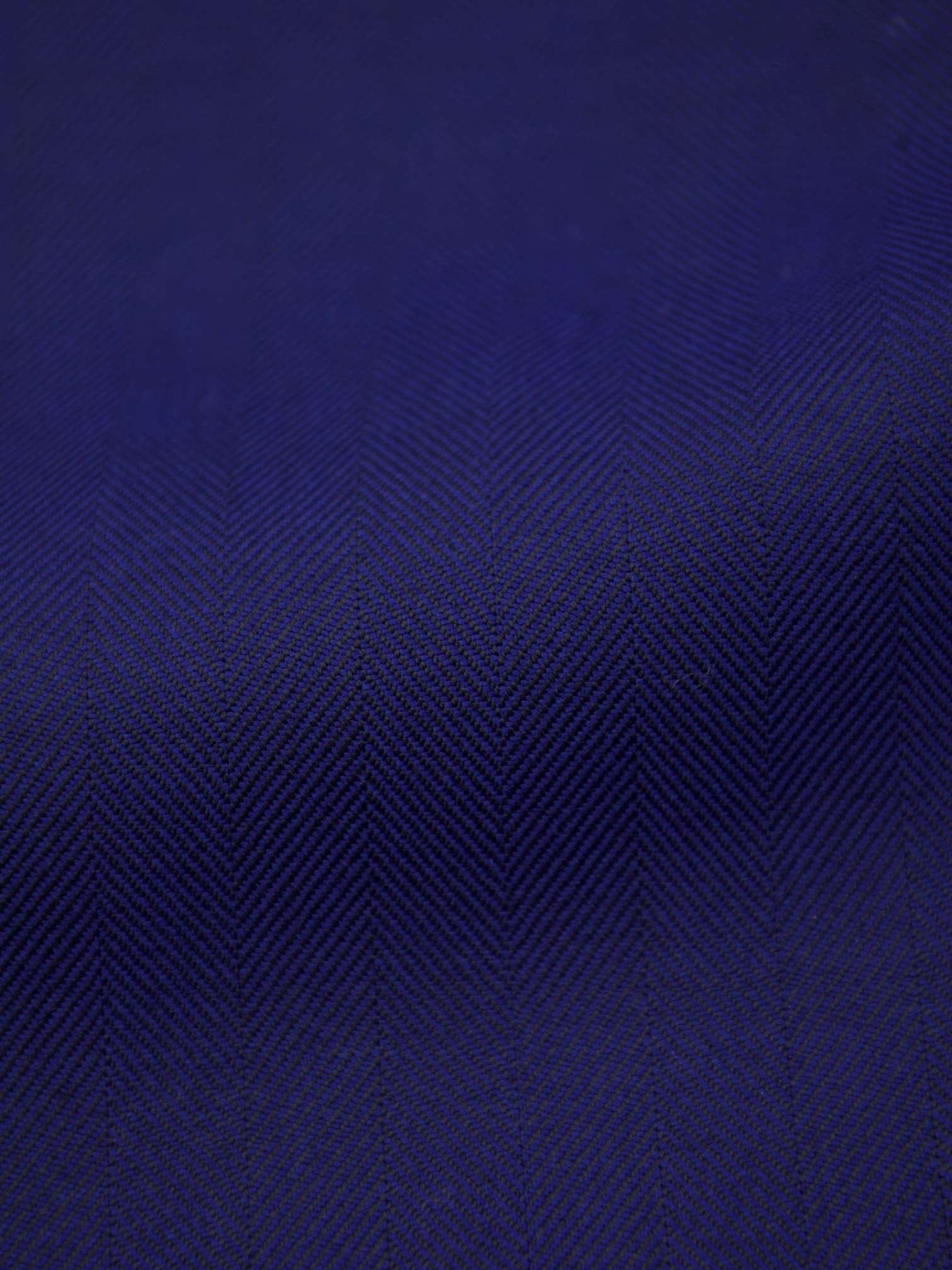 Caruso Kings Blue "Superfine Cloth" Herringbone Boheme Suit + Extra Trousers