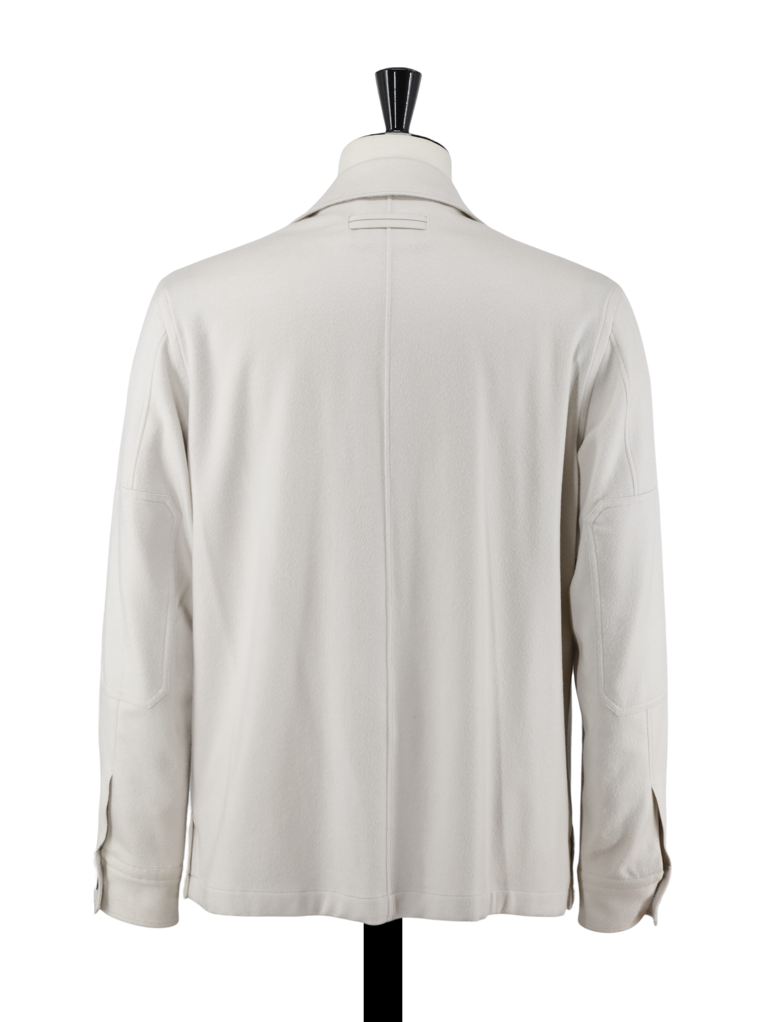 Ermenegildo Zegna White Oasi Cashmere Alba Overshirt