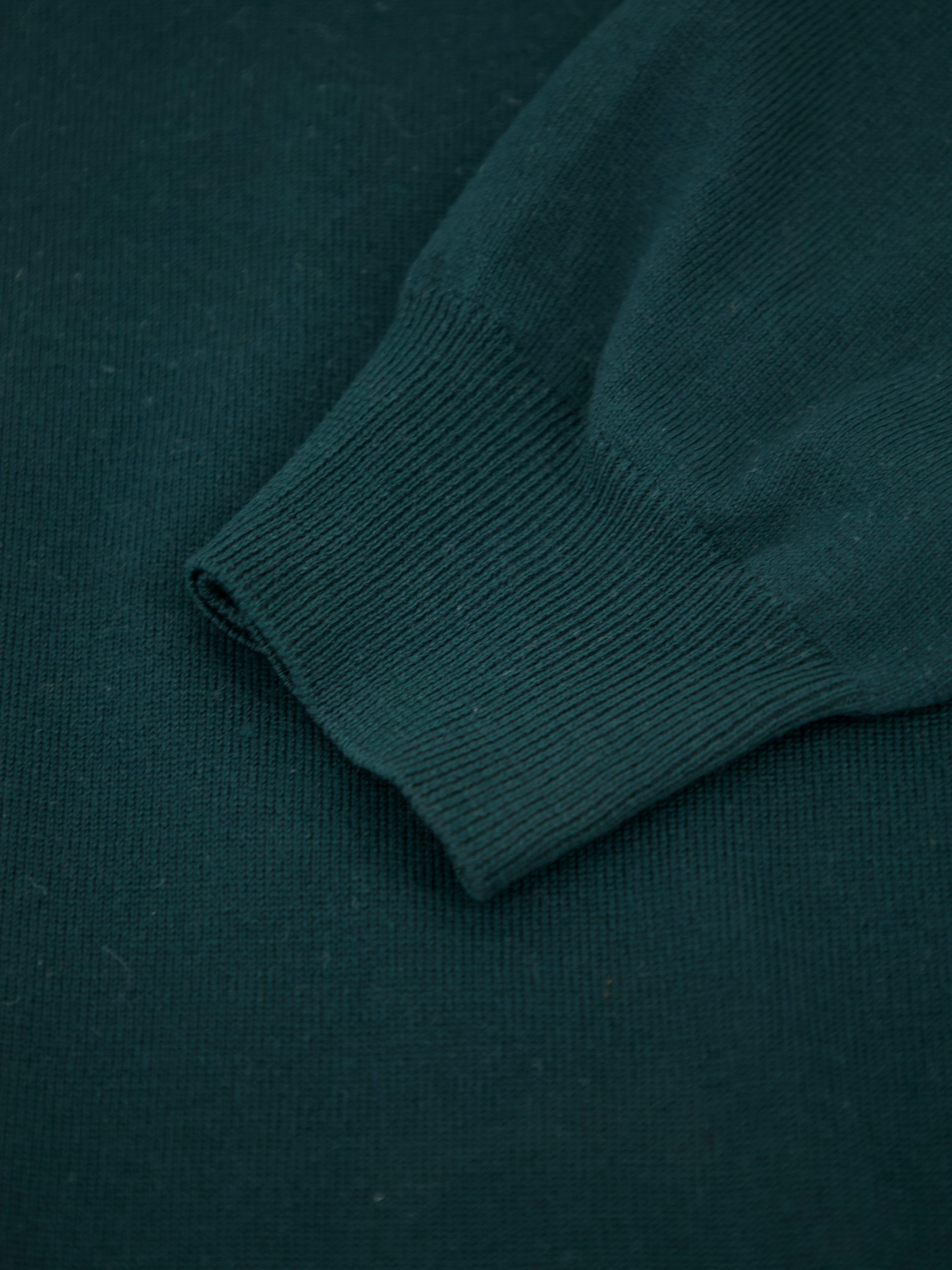 Zanone Forest Green Flexwool Roundneck