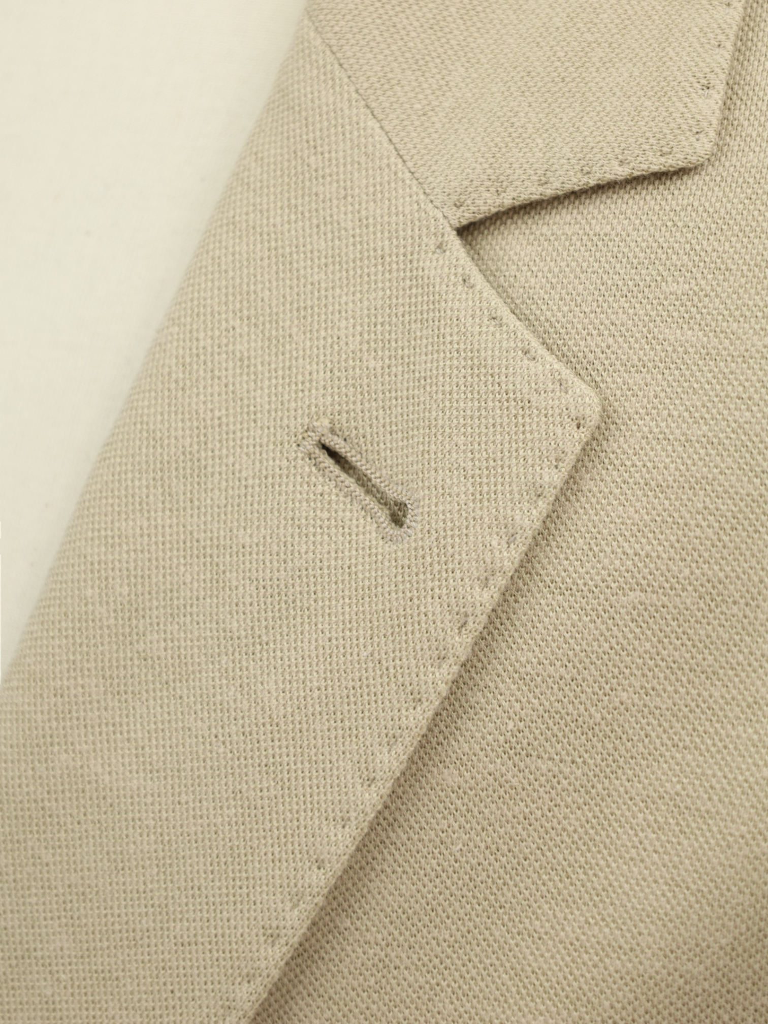 Loro Piana Sand Cotton, Silk & Linen Unconstructed Knitted Jacket