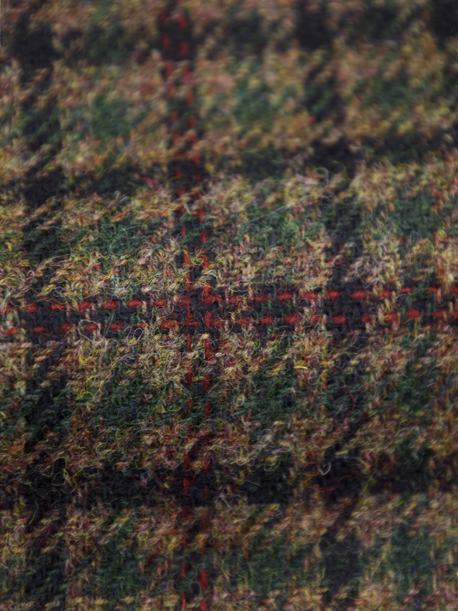 Saint Gregory Green Tartan Harris Tweed Jacket