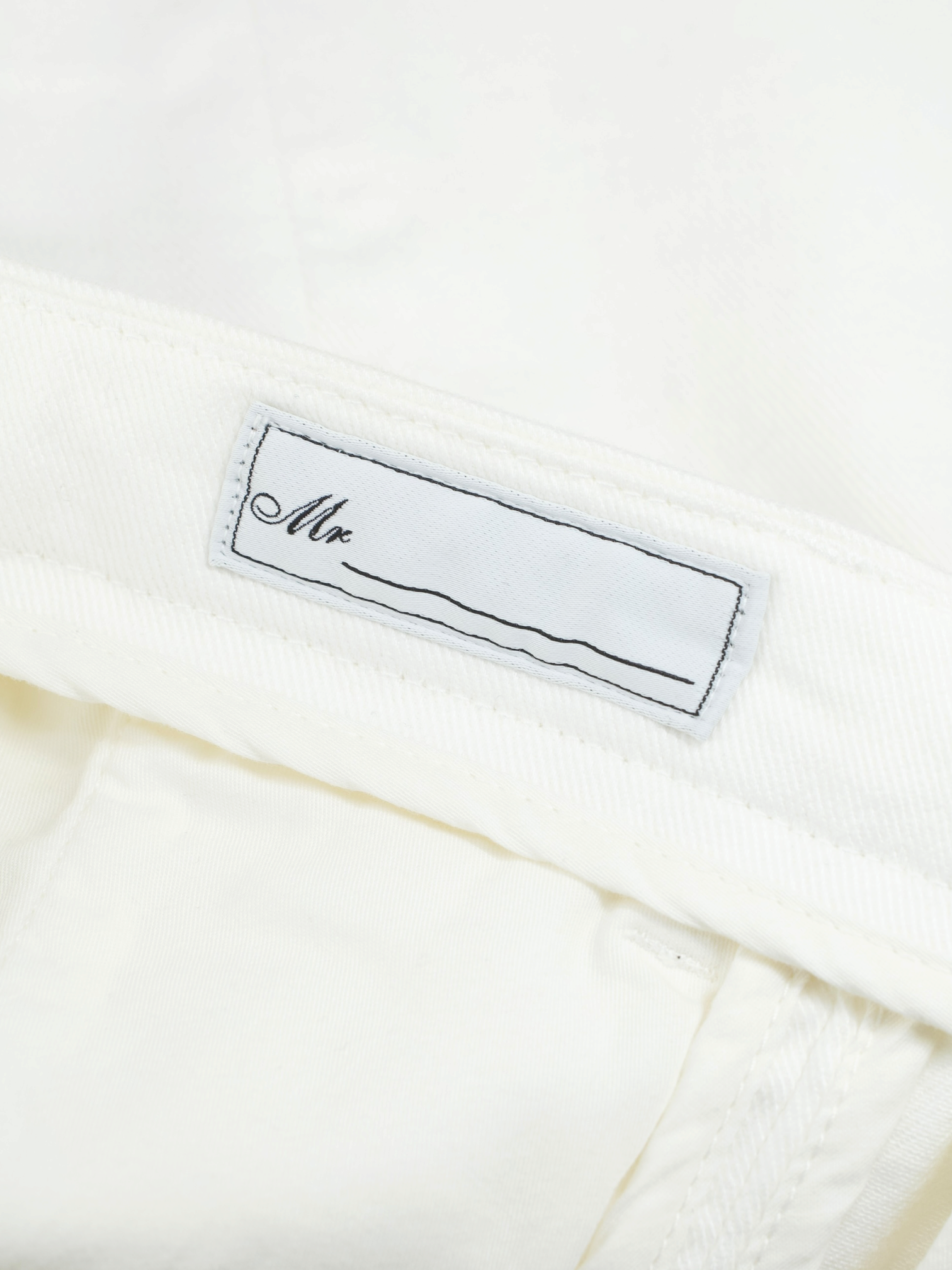 Cesare Attolini White Heavyweight Brushed-Cotton Twill Trousers