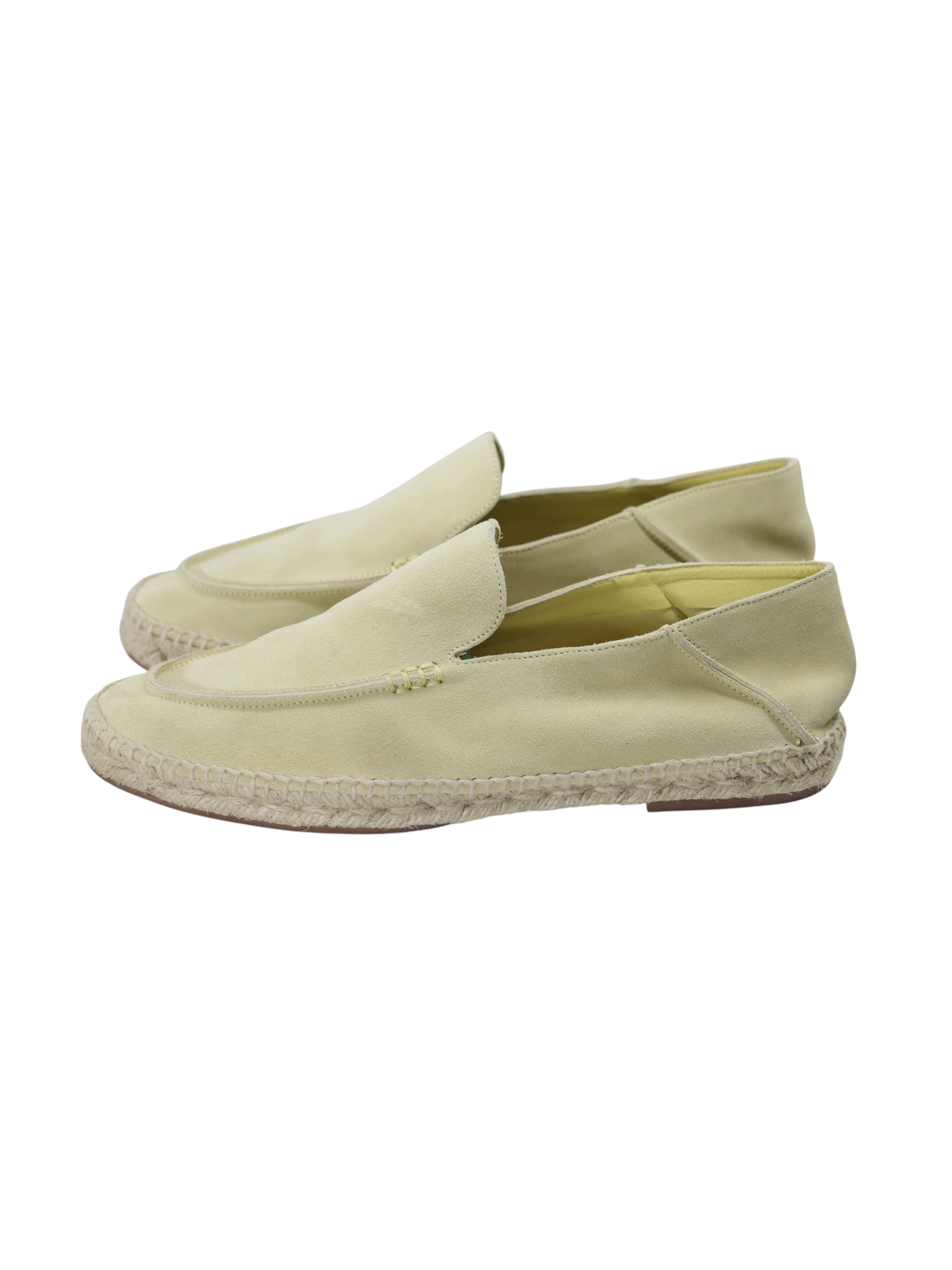 Loro Piana Beige-Yellow Suede Seaside Walk Espadrilles