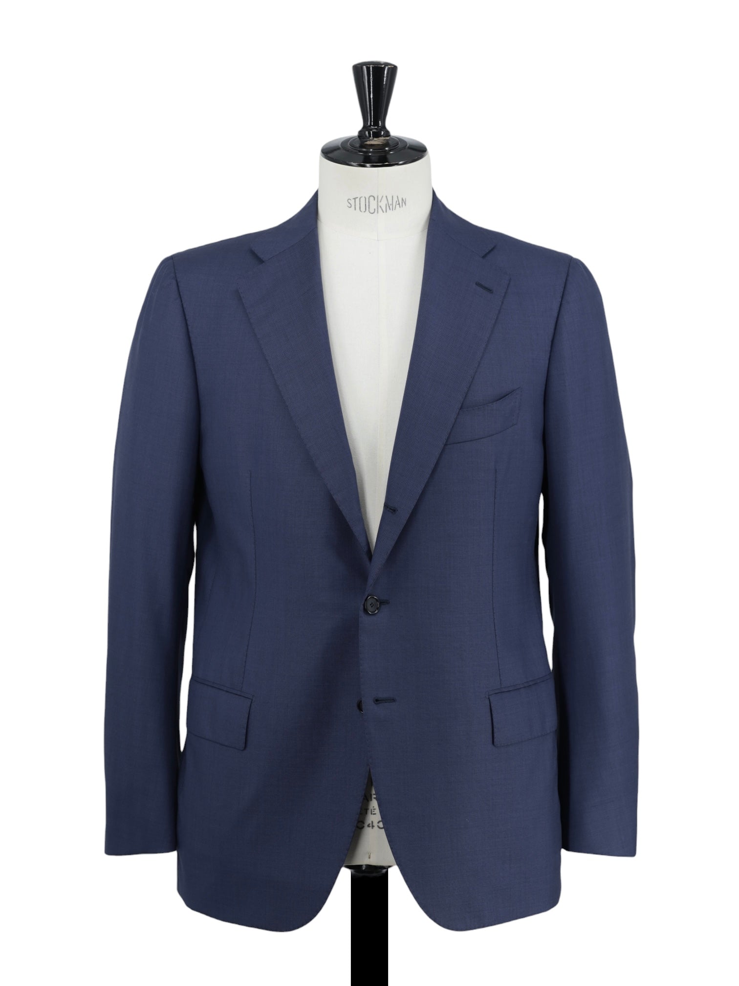 Cesare Attolini Celestial Blue Super 160's Sharskin Suit