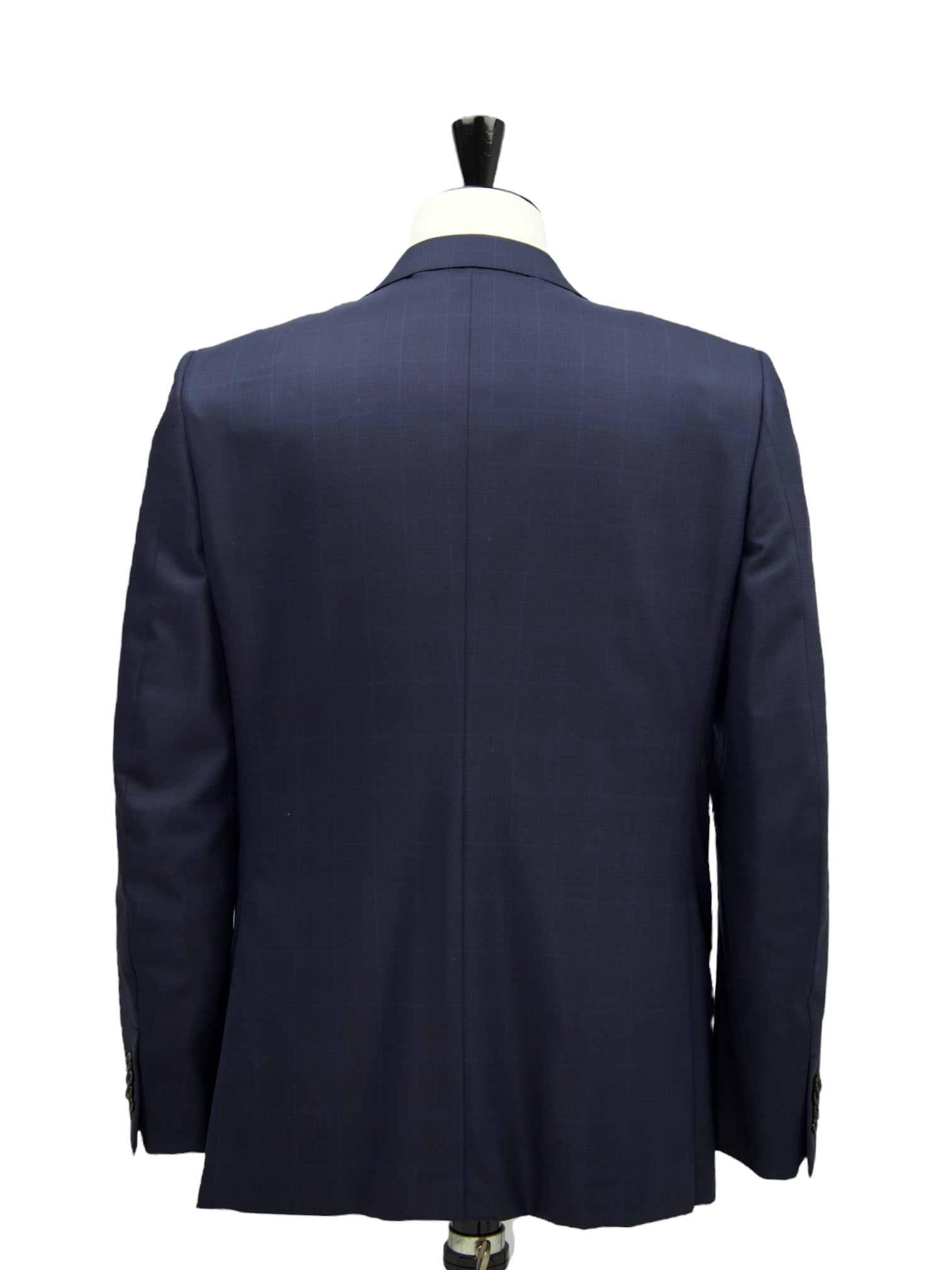 Ermenegildo Zegna Dark Blue 15milmil15 Windowpane Mila Suit