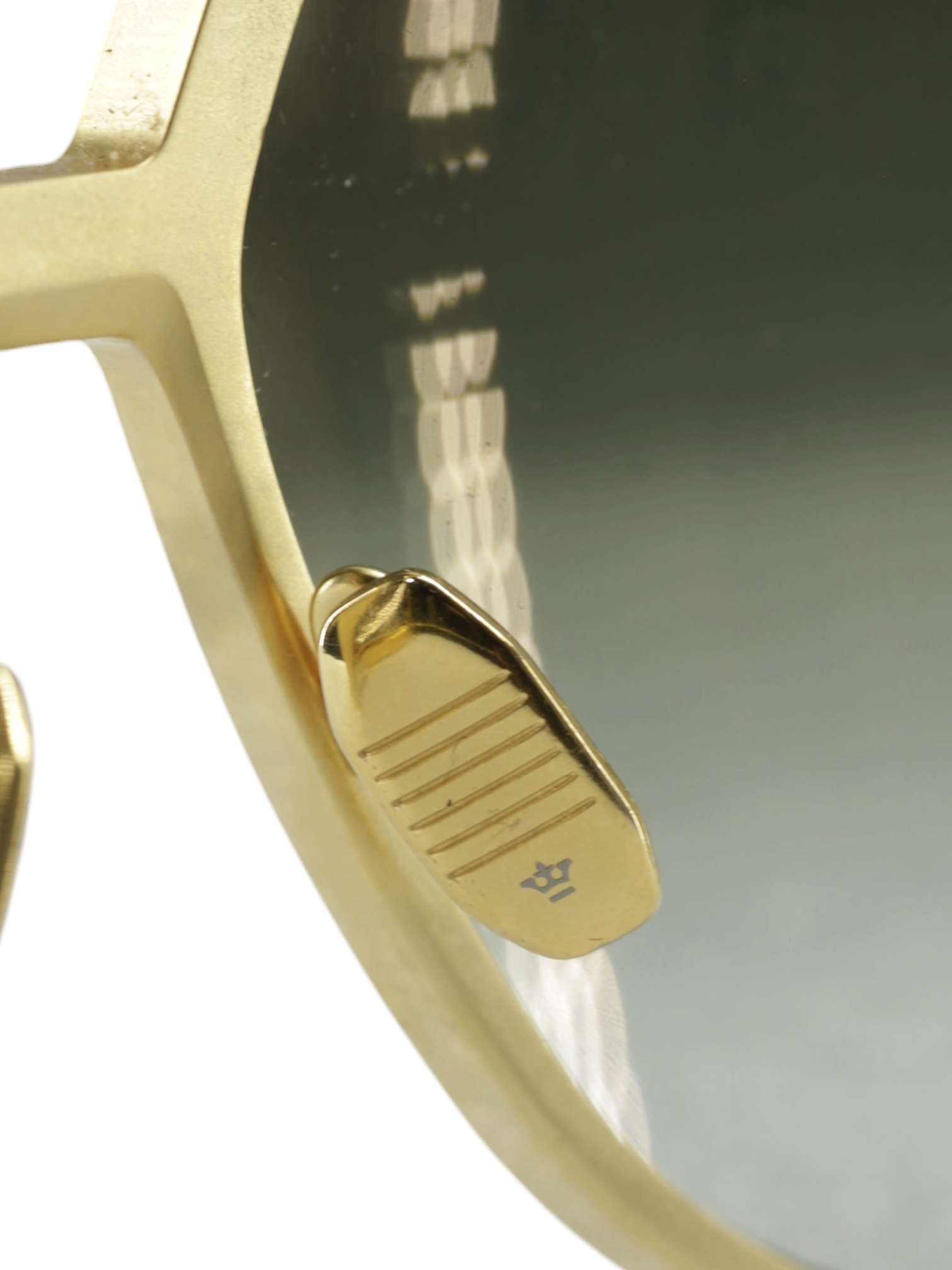 Jacques Marie Mage Lockheed Geneva Gold Titanium Limited-Edition Titanium Sunglasses