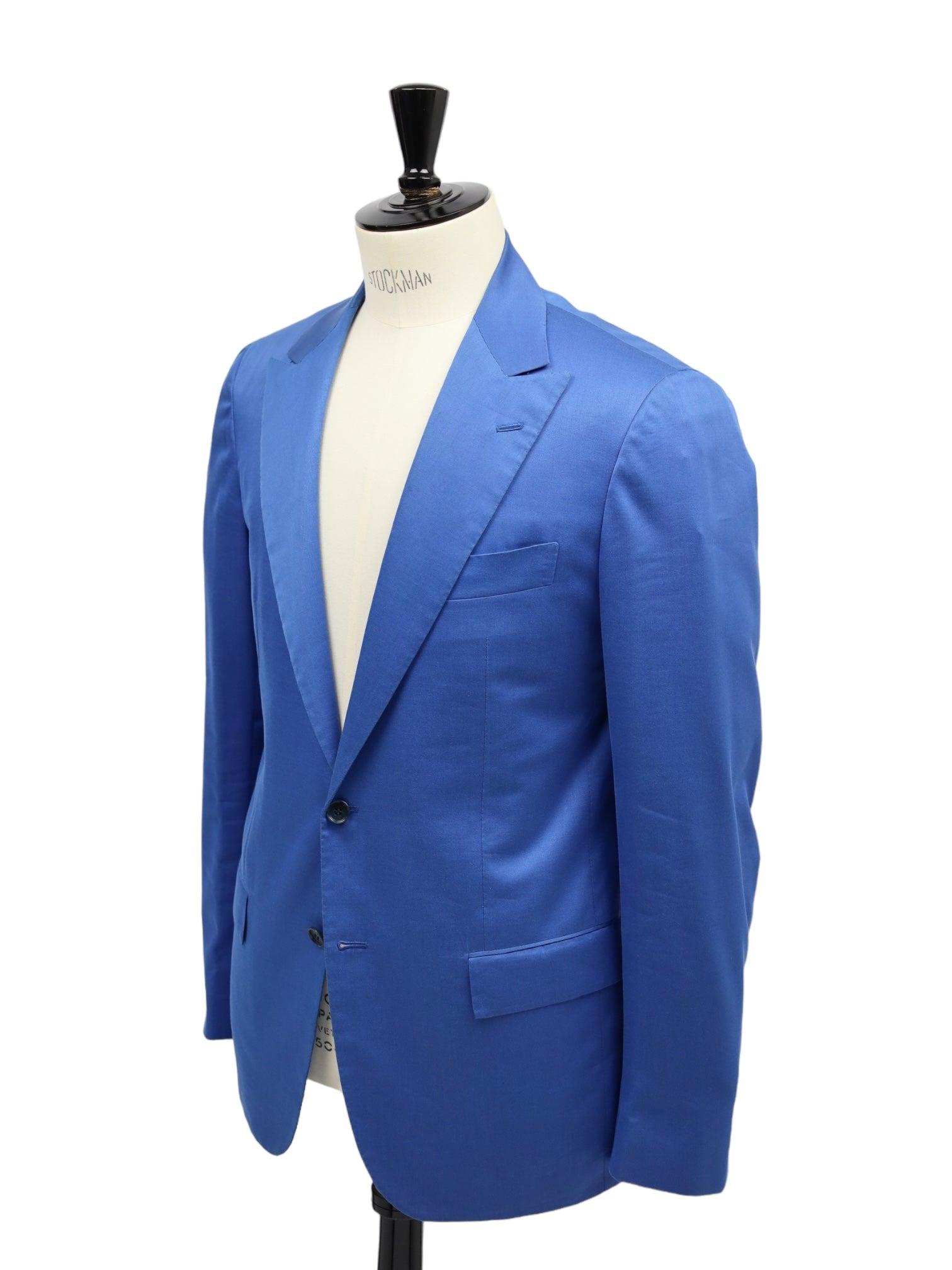 Kiton Napolitaans blauw jasje van katoen, kasjmier en zijde 