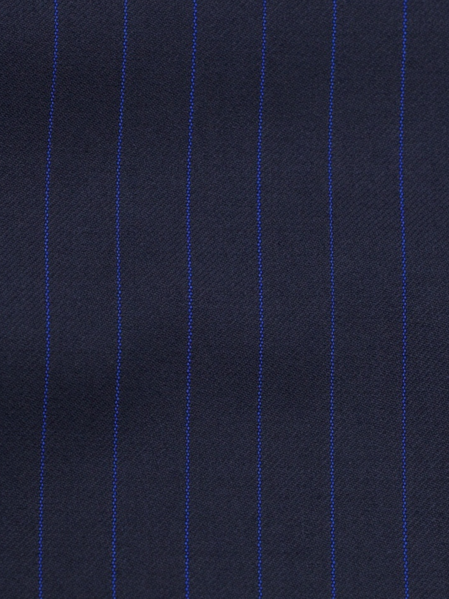 Sciamat Navy & Azure Blue Bespoke Extrafine-Wool Pinstripe Suit