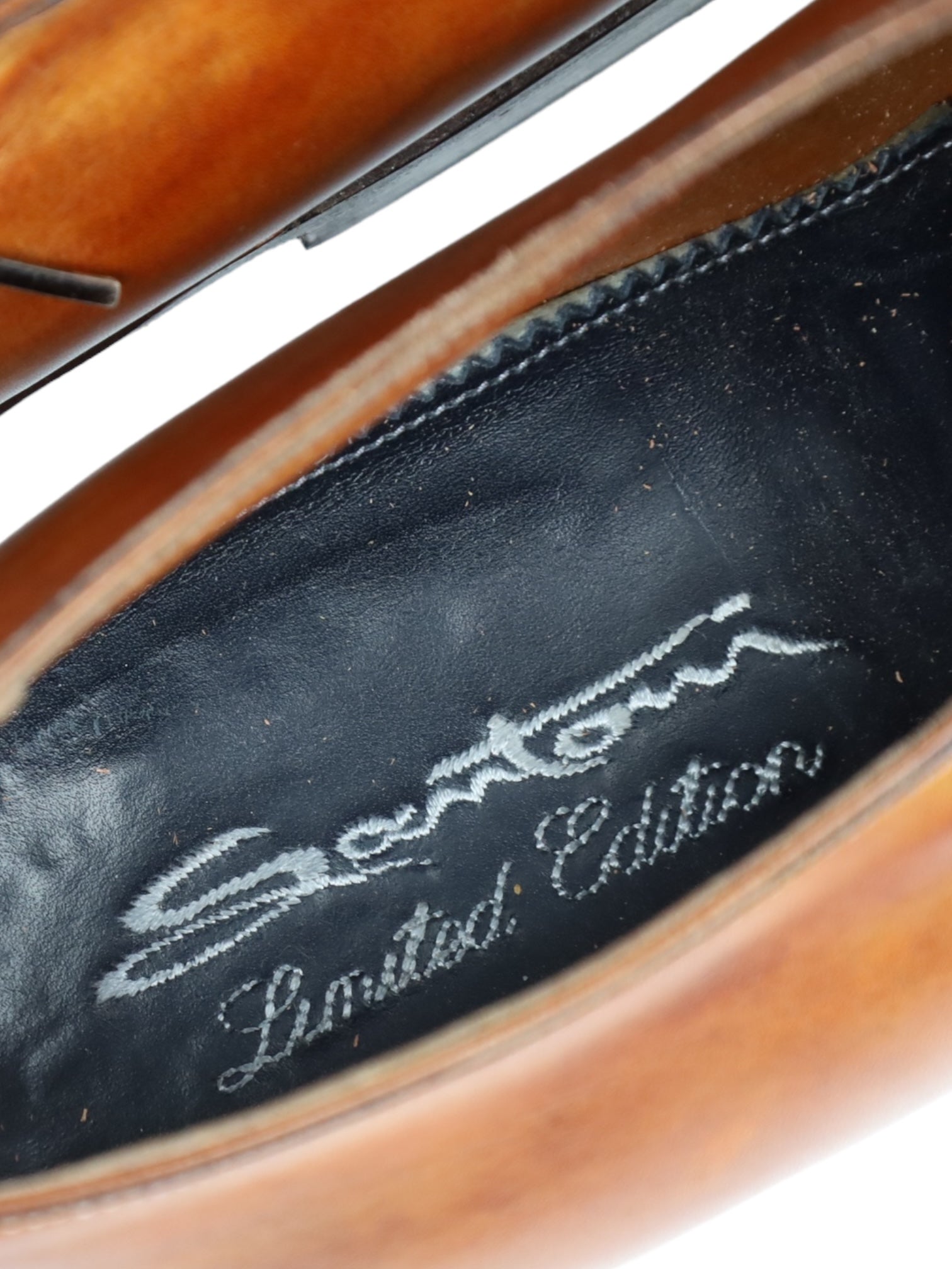 Santoni Brown Limited Edition veterschoen