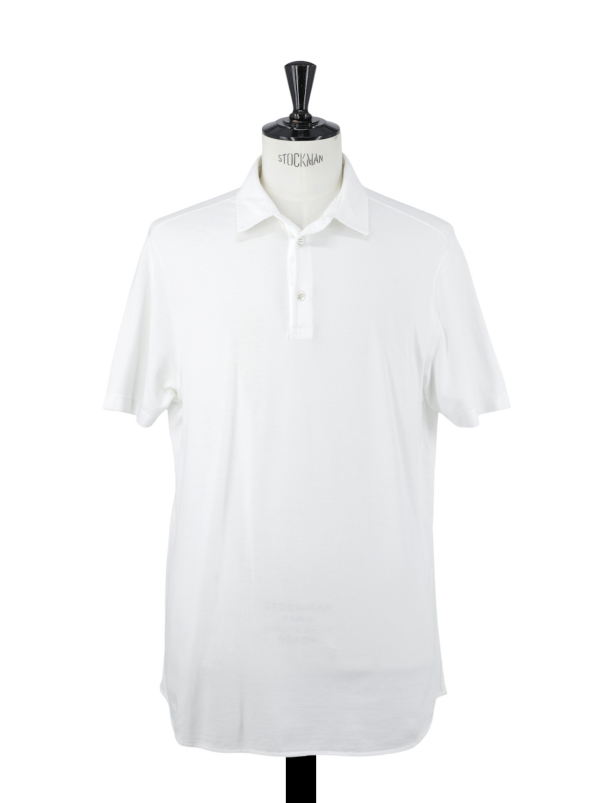 Loro Piana White Cotton-Pique Polo Shirt