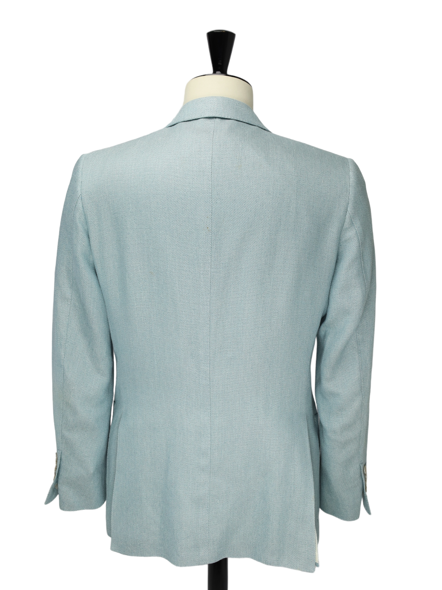 Tom Ford Light Blue Silk, Linen & Cotton Windsor Jacket