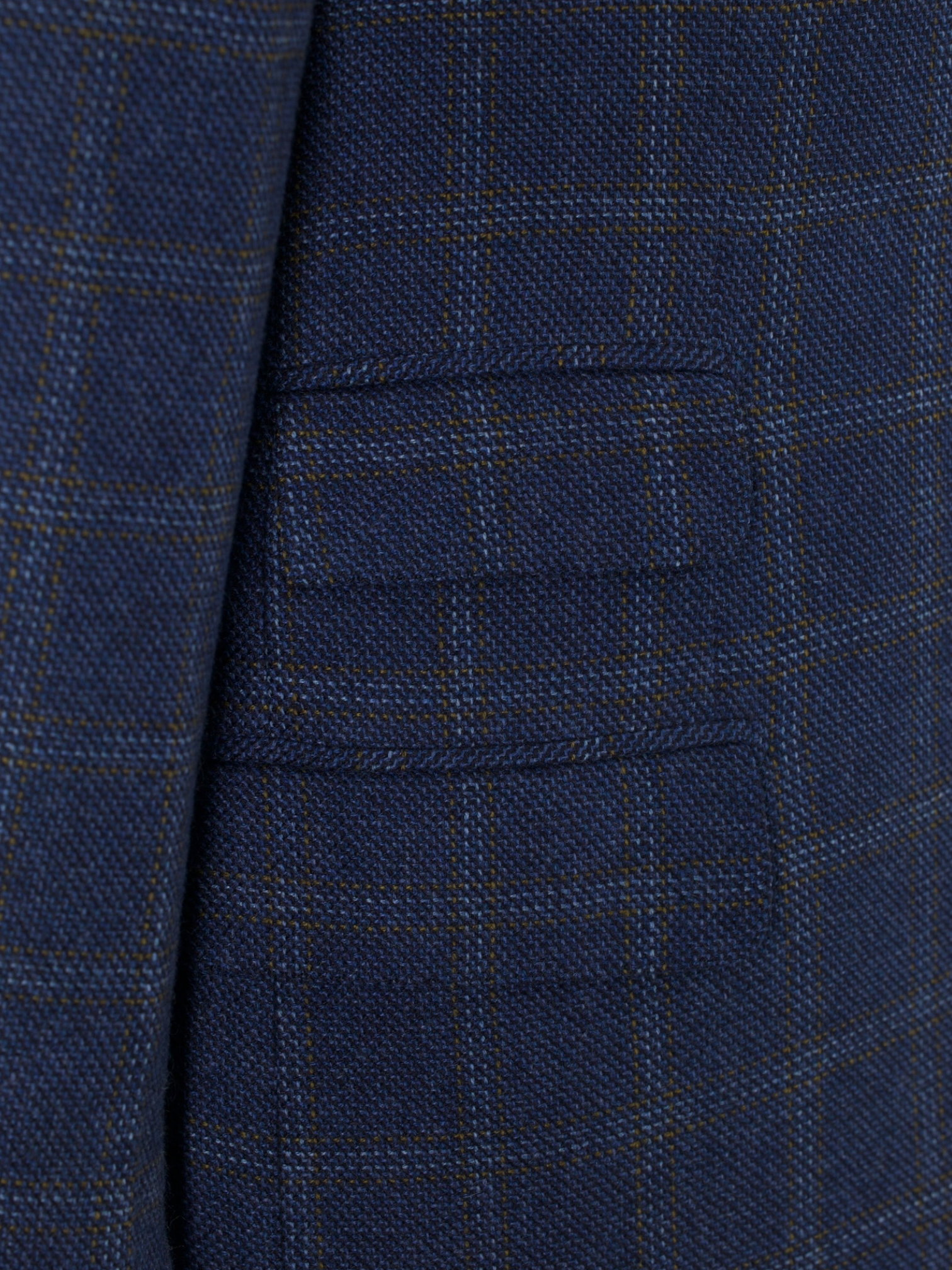 Brioni Blue & Brown Pure-Cashmere Windowpane Nomentano Jacket