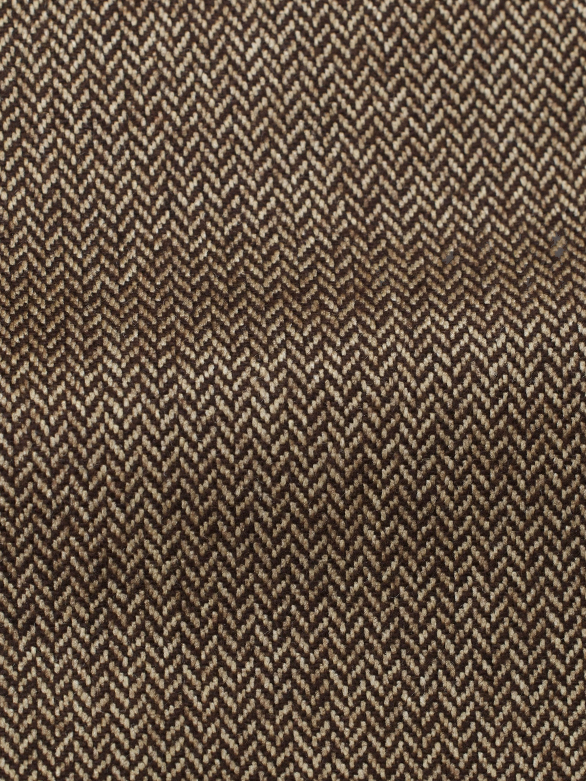 Ermenegildo Zegna Couture Brown Silk & Cashmere Herringbone Jacket