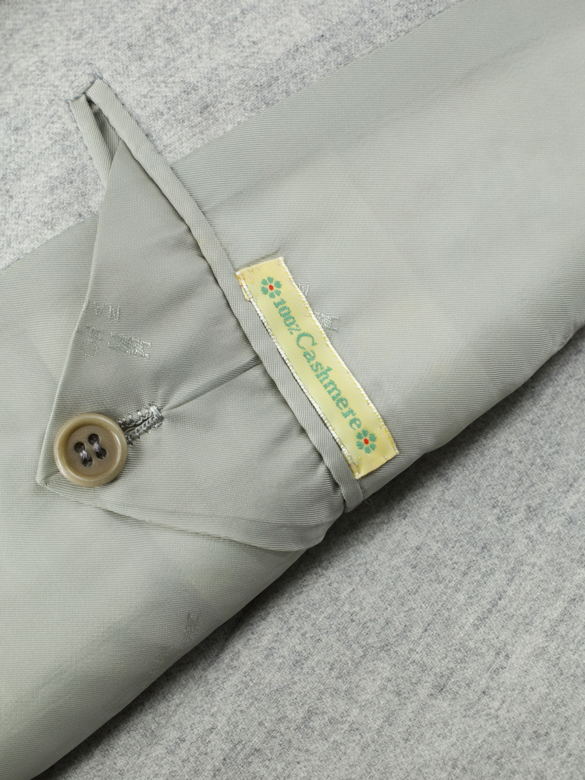 Kiton Light Marbled-Grey Pure Cashmere Sartorial Winter Suit