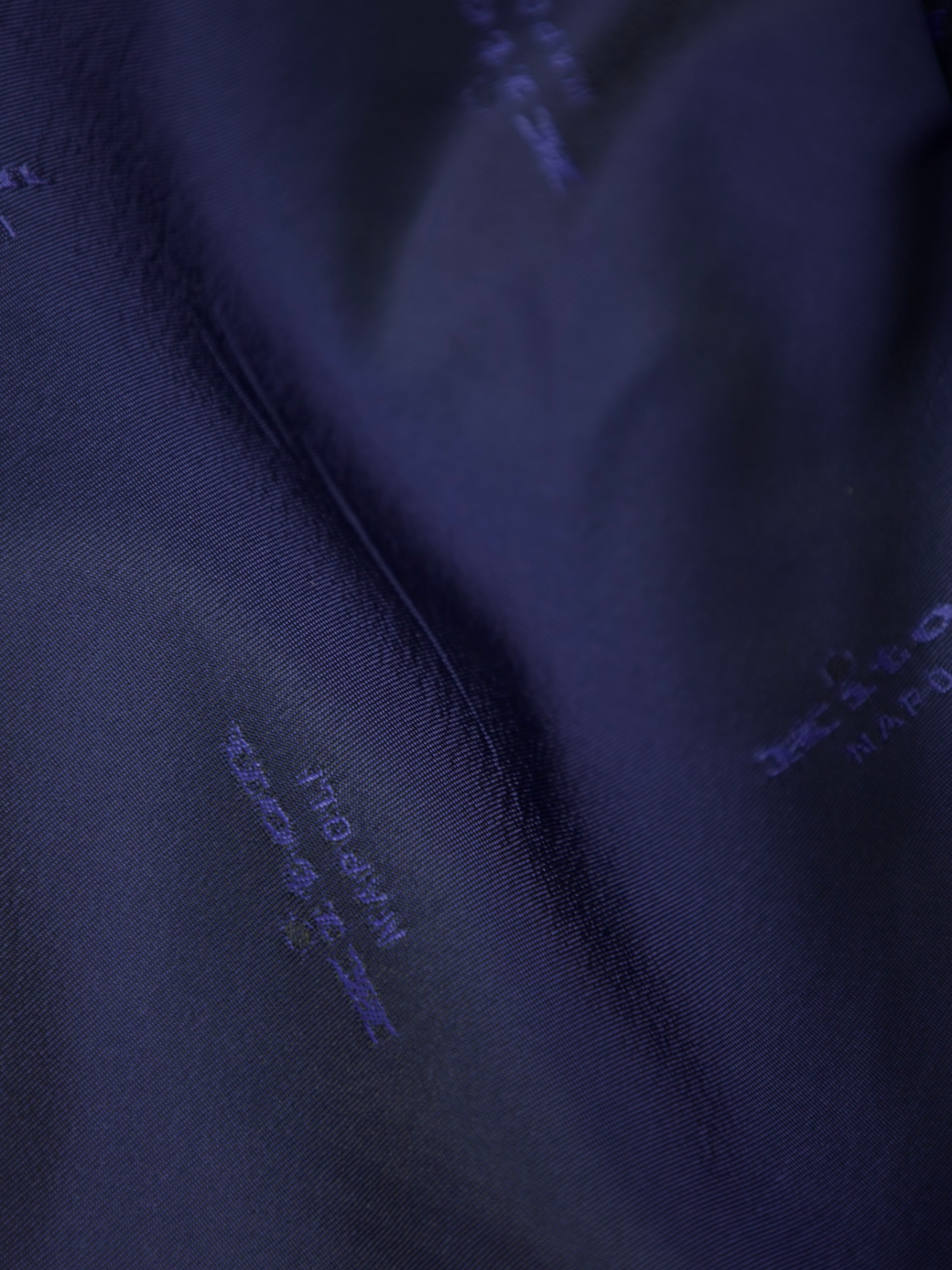 Kiton Navy High-Spun Cashmere Suit