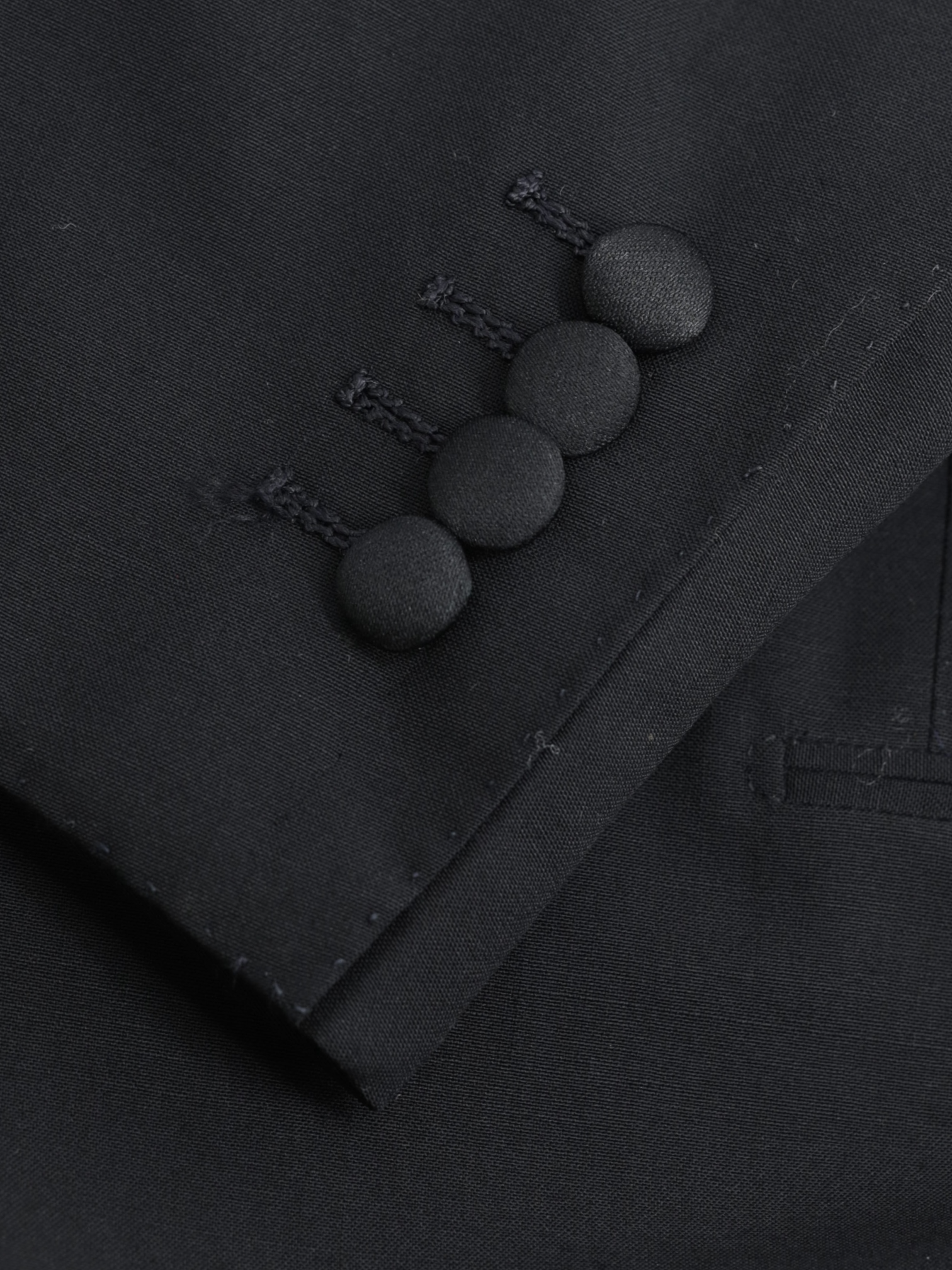 Kiton Black Vintage Fine-Wool "Godfather" Tuxedo