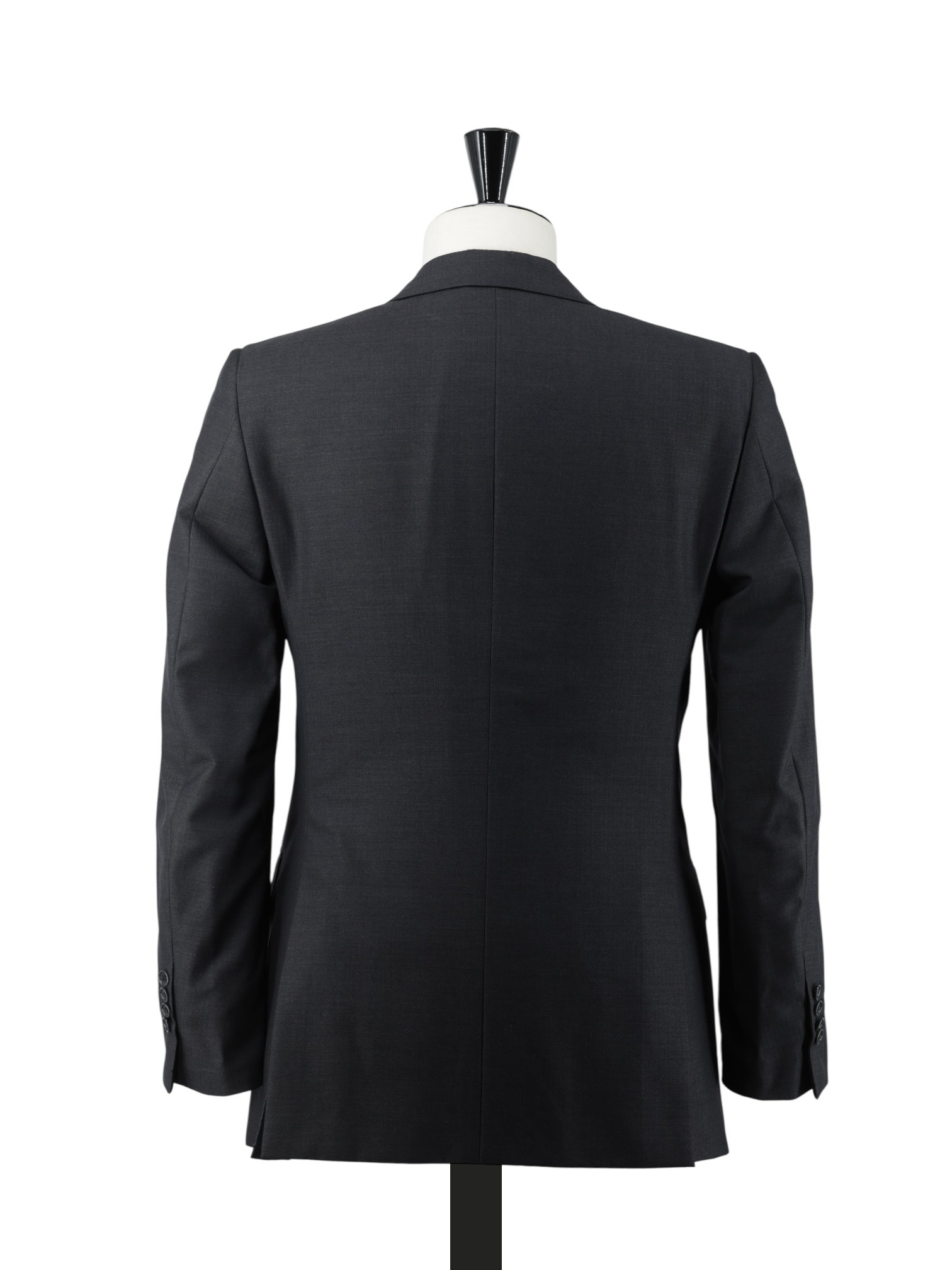 Brioni Dark Grey Fine-Wool Micro-Herringbone Palatino Suit