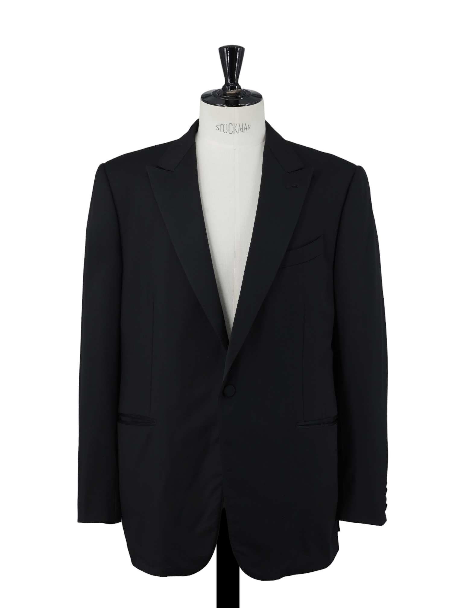 Ermenegildo Zegna Black Multiseason Wool Milanese-Style Tuxedo