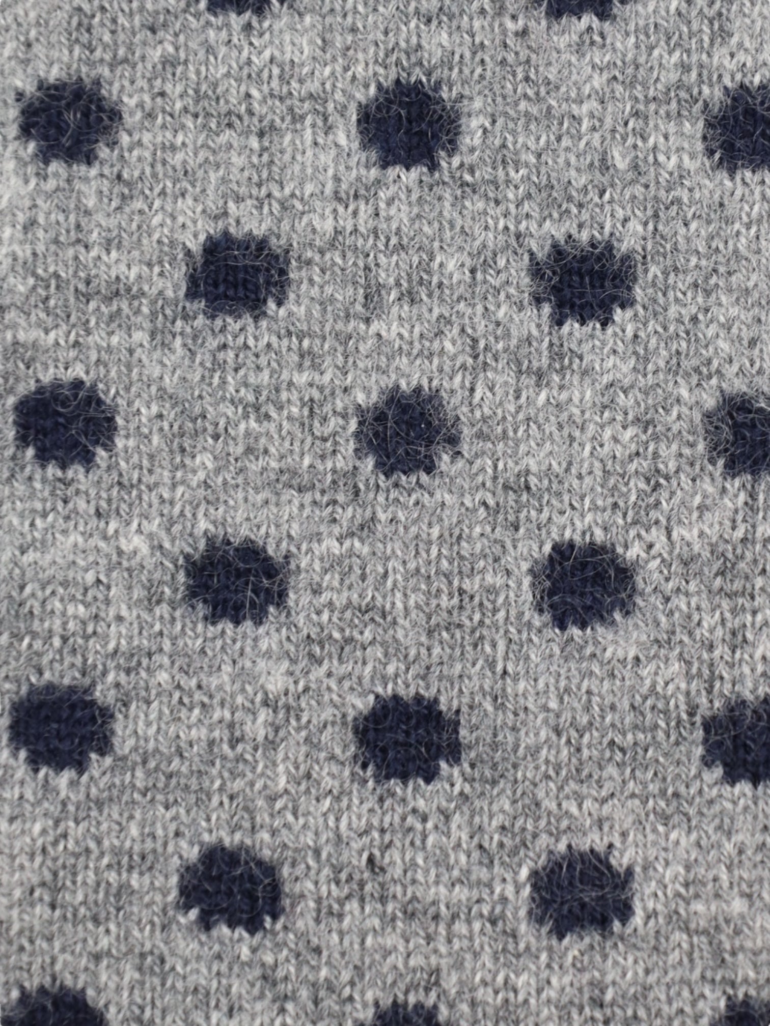 Kiton Blue & Grey Reversible Knitted Cashmere Tie