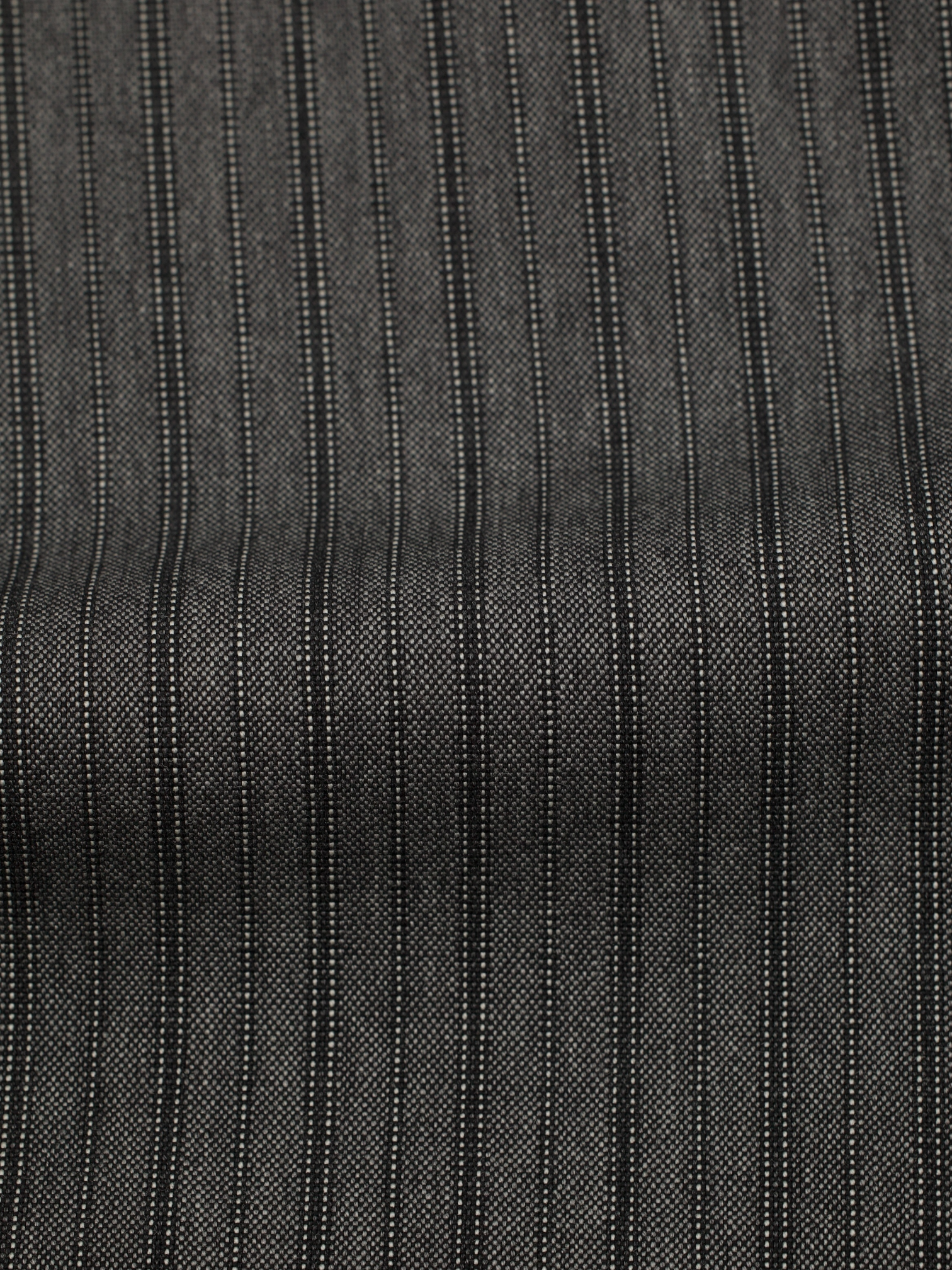 Canali Grey Fine Wool Ceremonial Multi-Pinstripe Spongebag Trousers