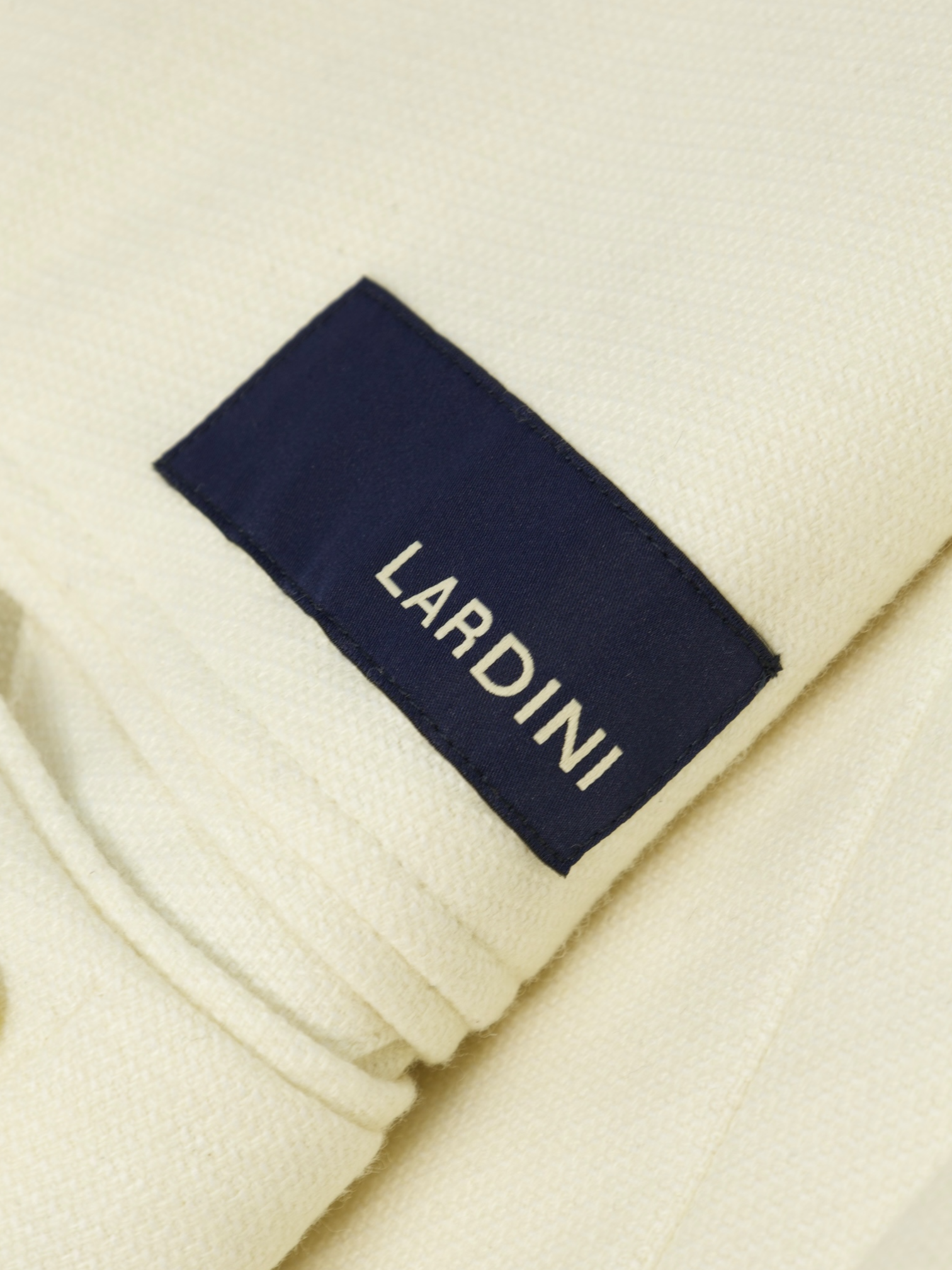 Lardini Offwhite Double Breasted "Tessuto Esclusivo" Jacket