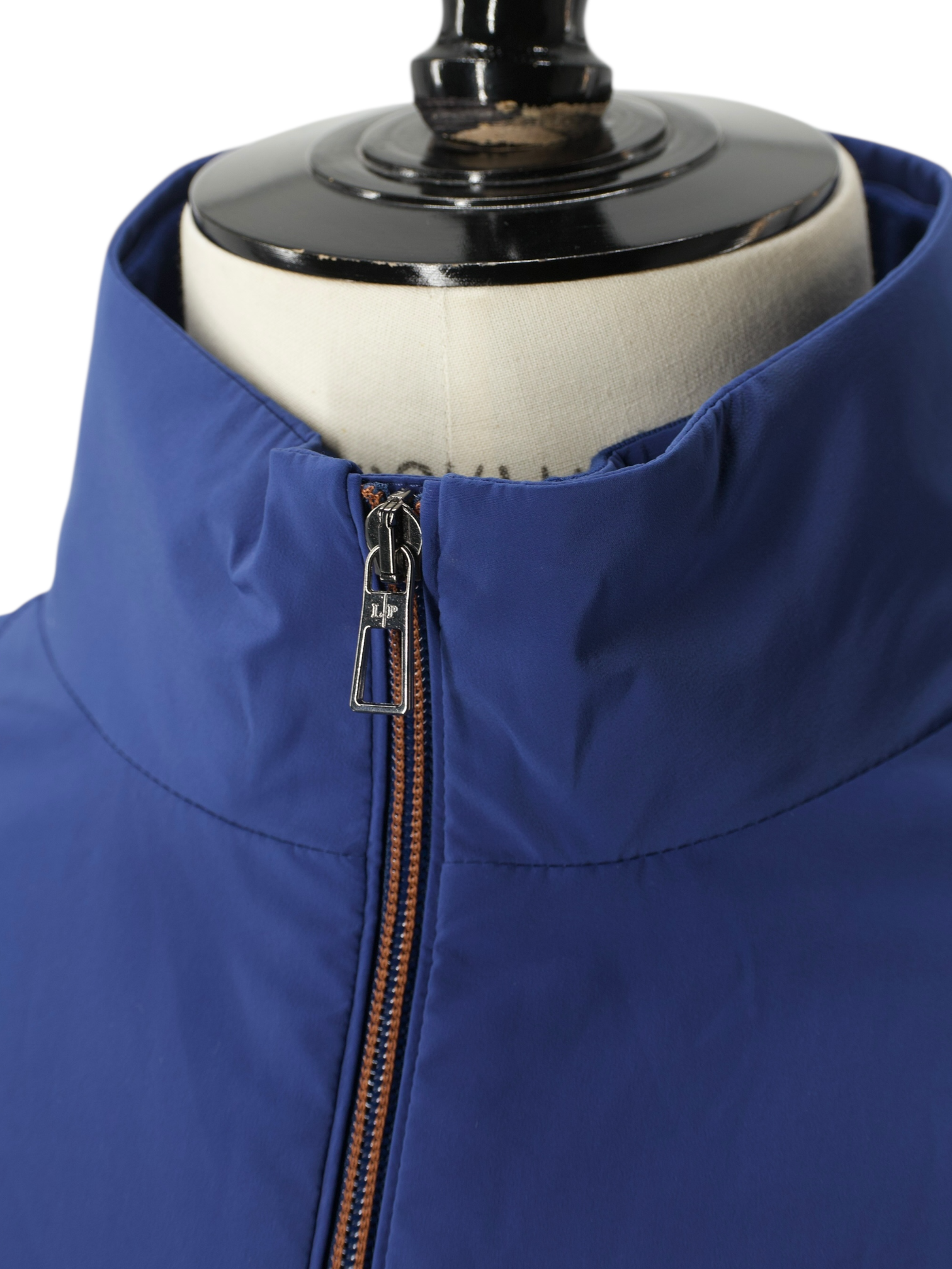 Loro Piana Cobalt Blue Rain System Windbreaker
