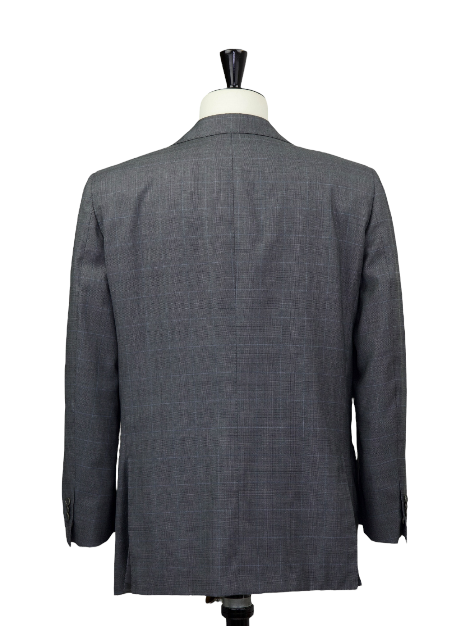 Cesare Attolini Grey Super 150’s Windowpane Jacket