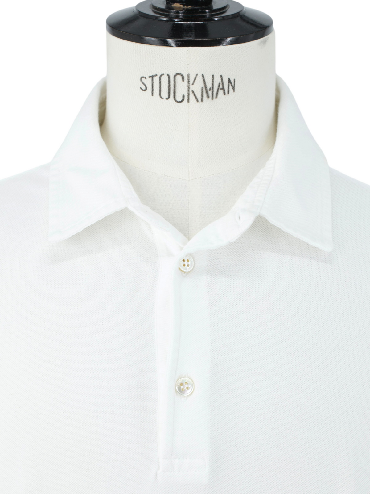 Loro Piana White Cotton-Pique Polo Shirt