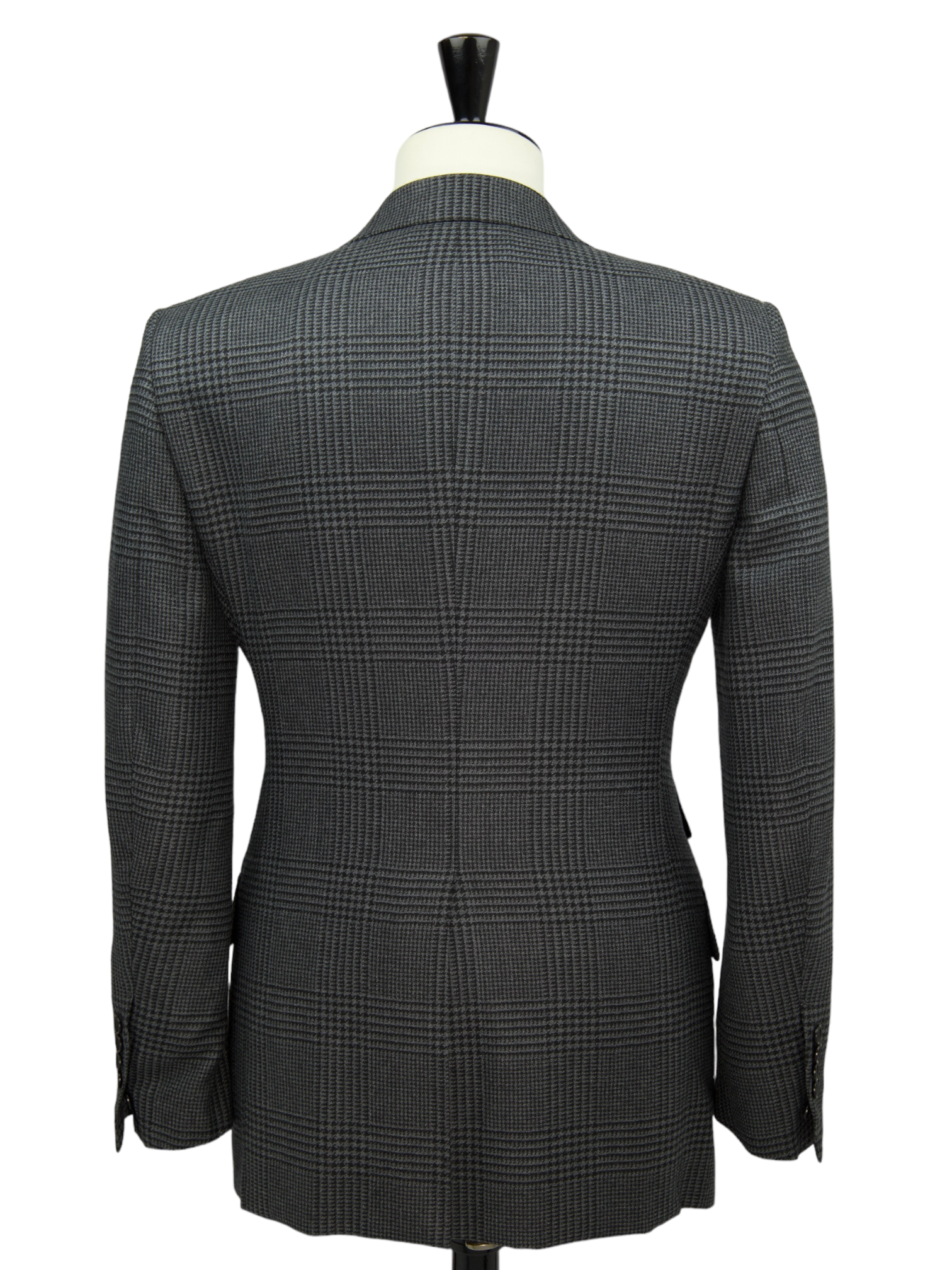 Tom Ford Dark Taupe Atticus Prince of Wales Check Suit