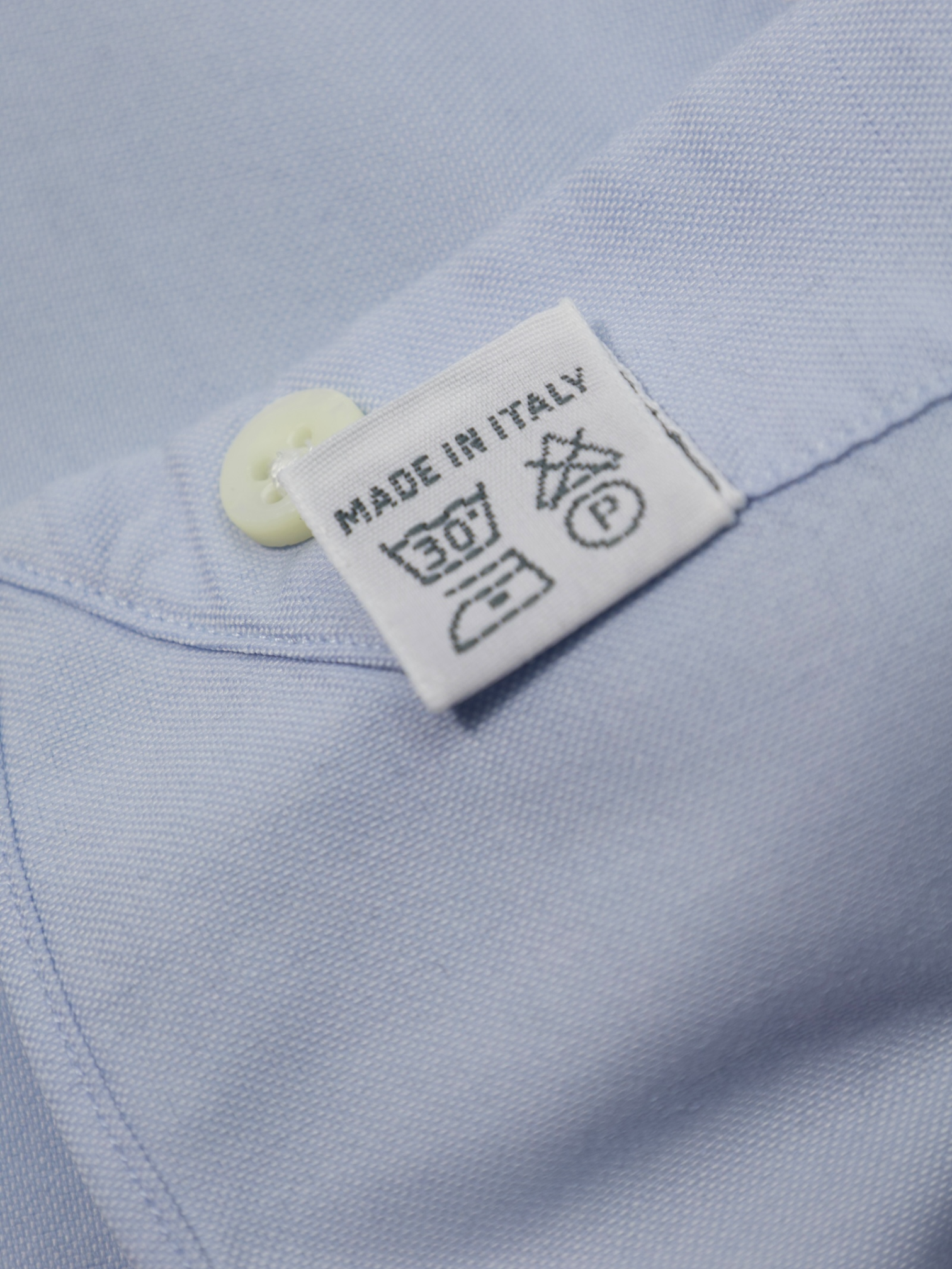 Emanuele Maffeis Light Blue Cotton Shirt