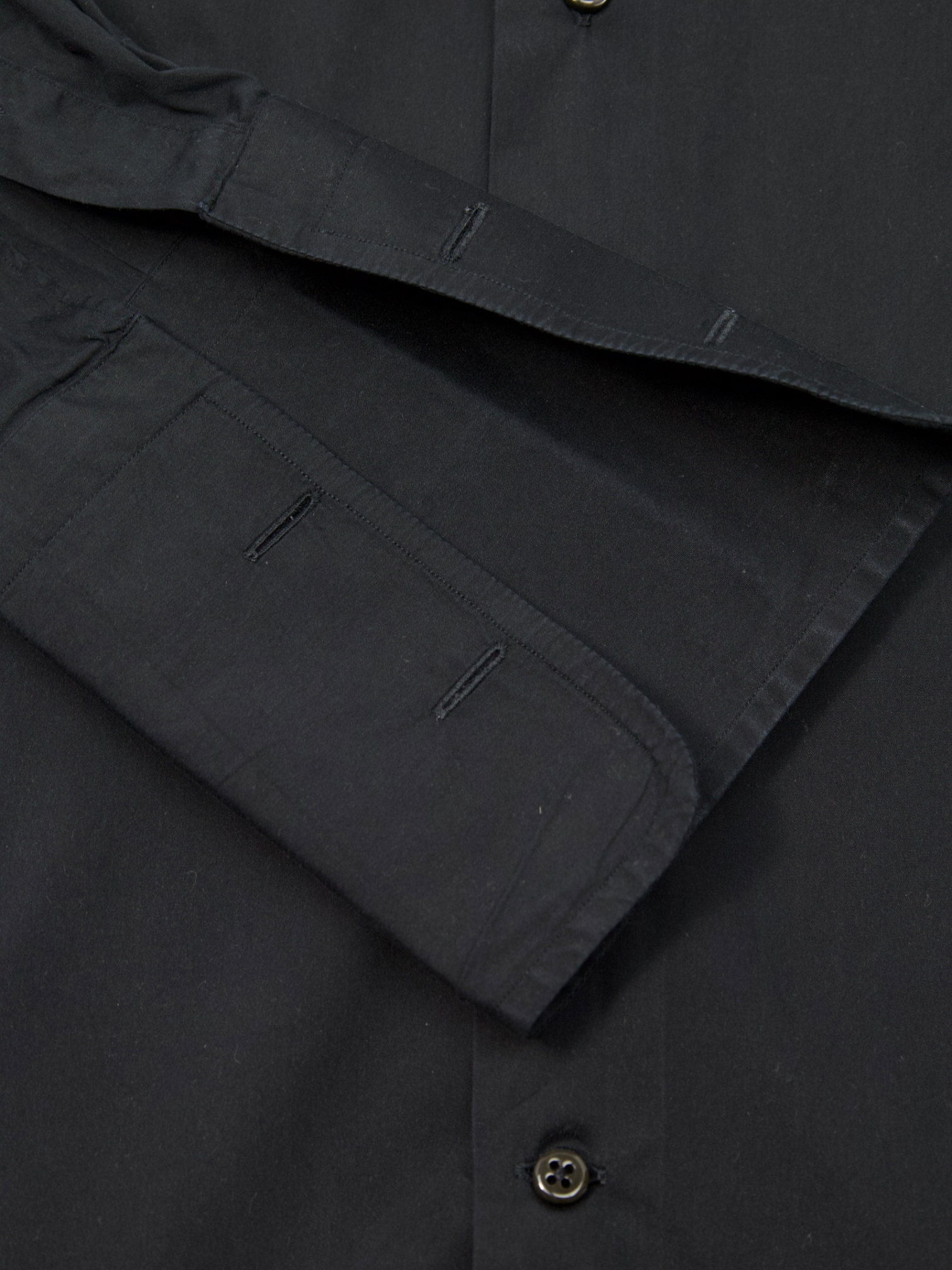 Emanuele Maffeis Black Cotton Shirt