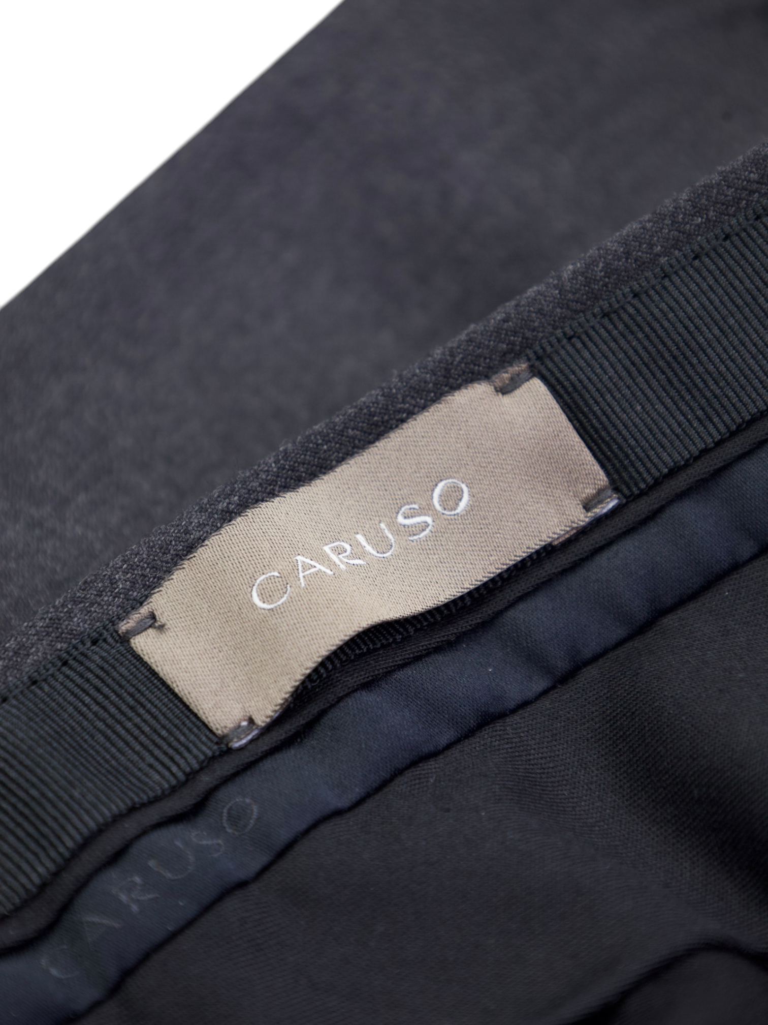 Caruso Charcoal Super 130's "Connoisseur" Trousers