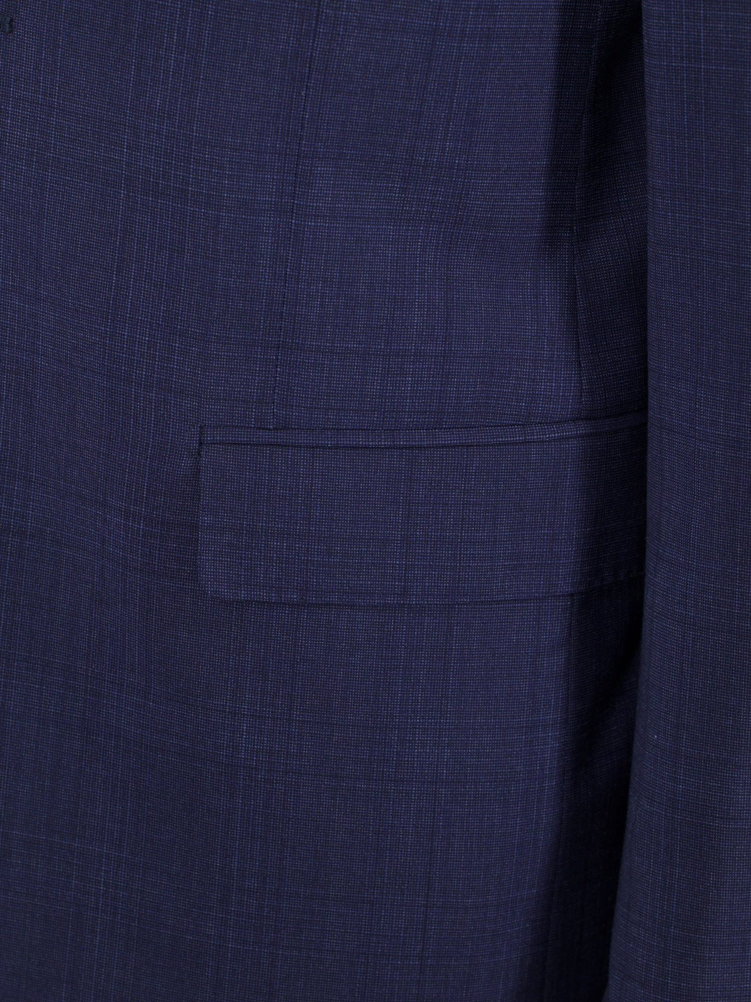 Corneliani Blue Super 110’s Wool Checkered Academy Suit