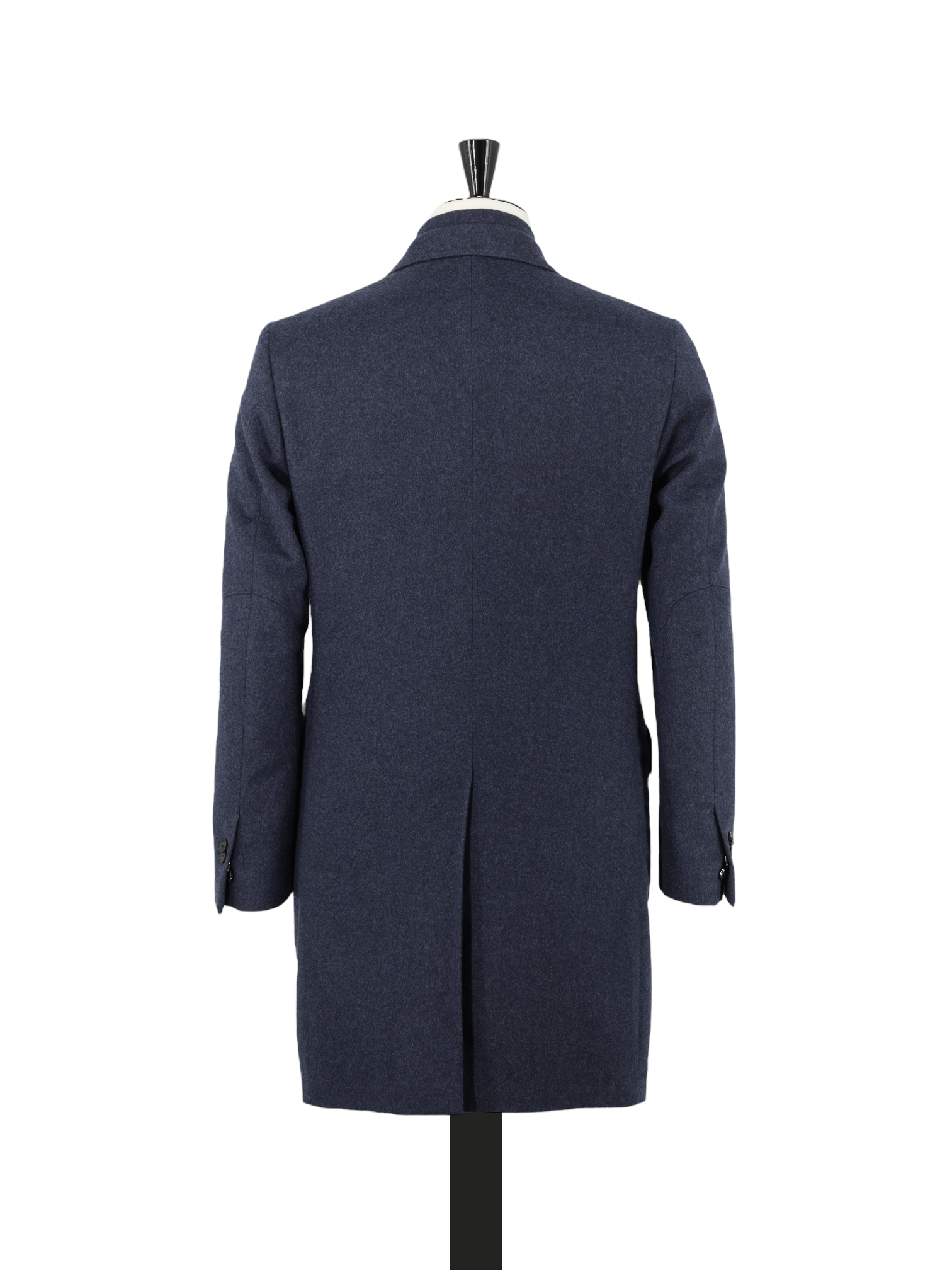 Corneliani Steel Blue Pure Cashmere Milestone Overcoat