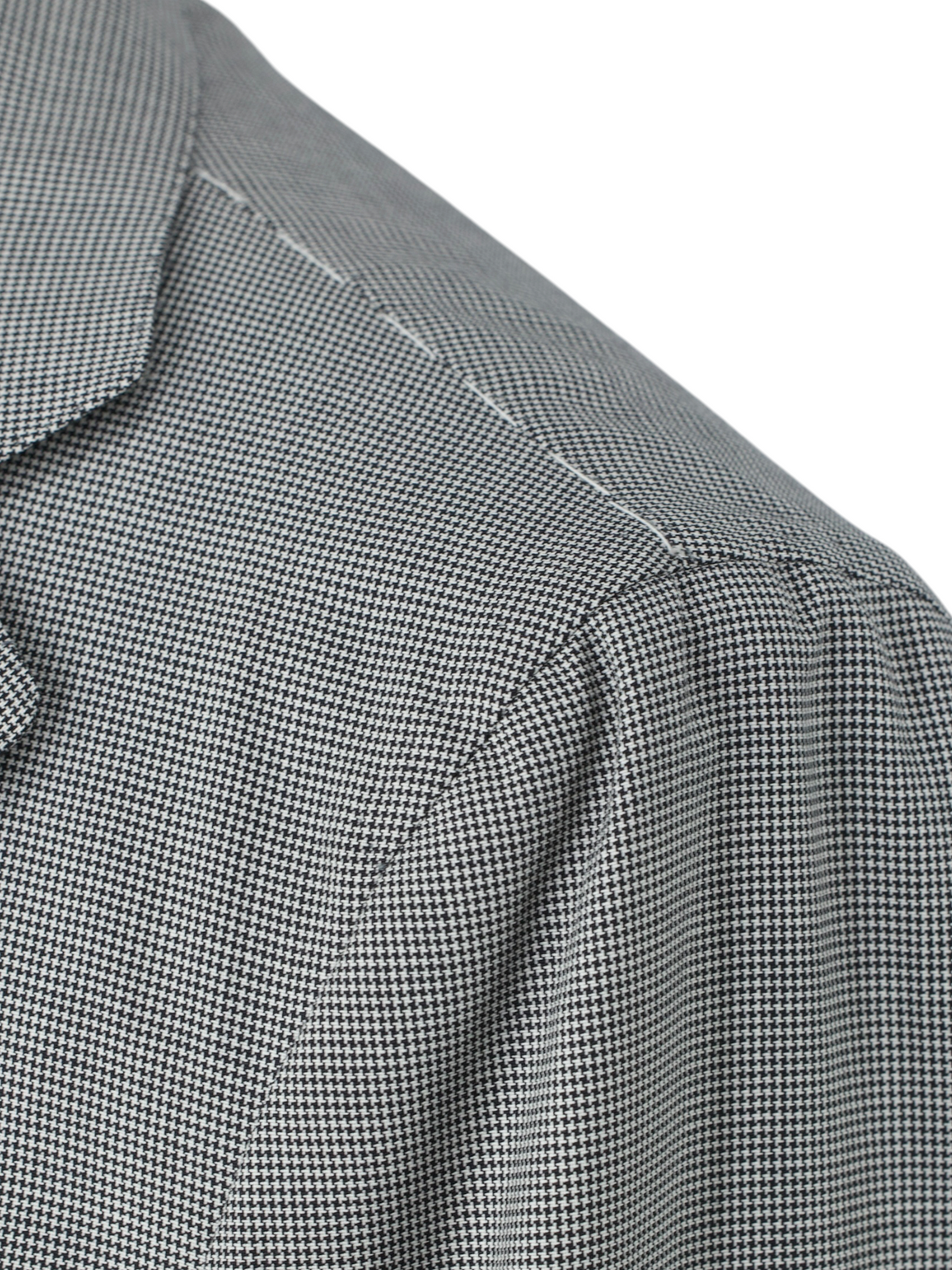 Orazio Luciano Black & Grey Fine-Wool Puppytooth Suit