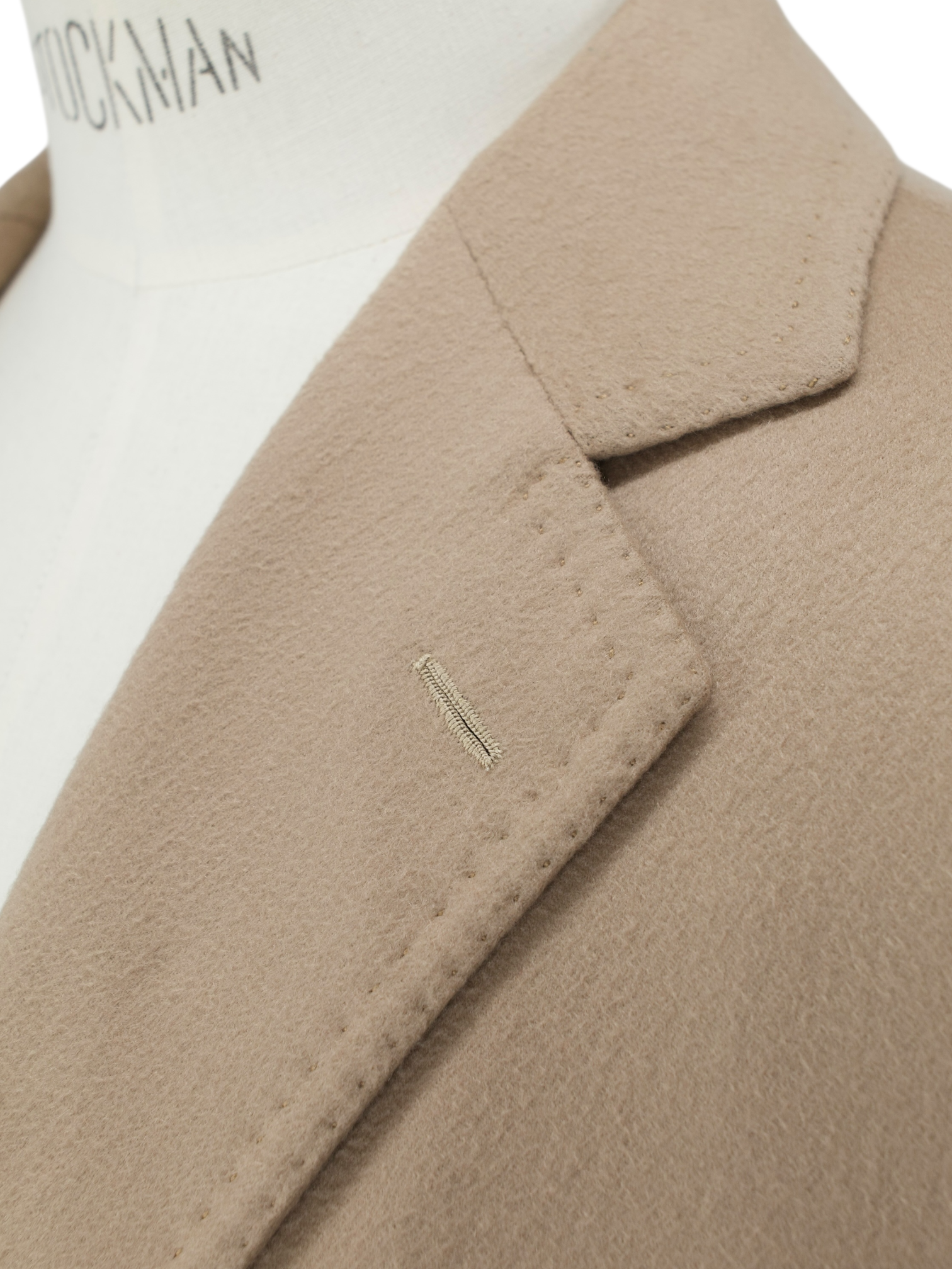 Cesare Attolini Camel Brown Pure Cashmere Sartorial Overcoat