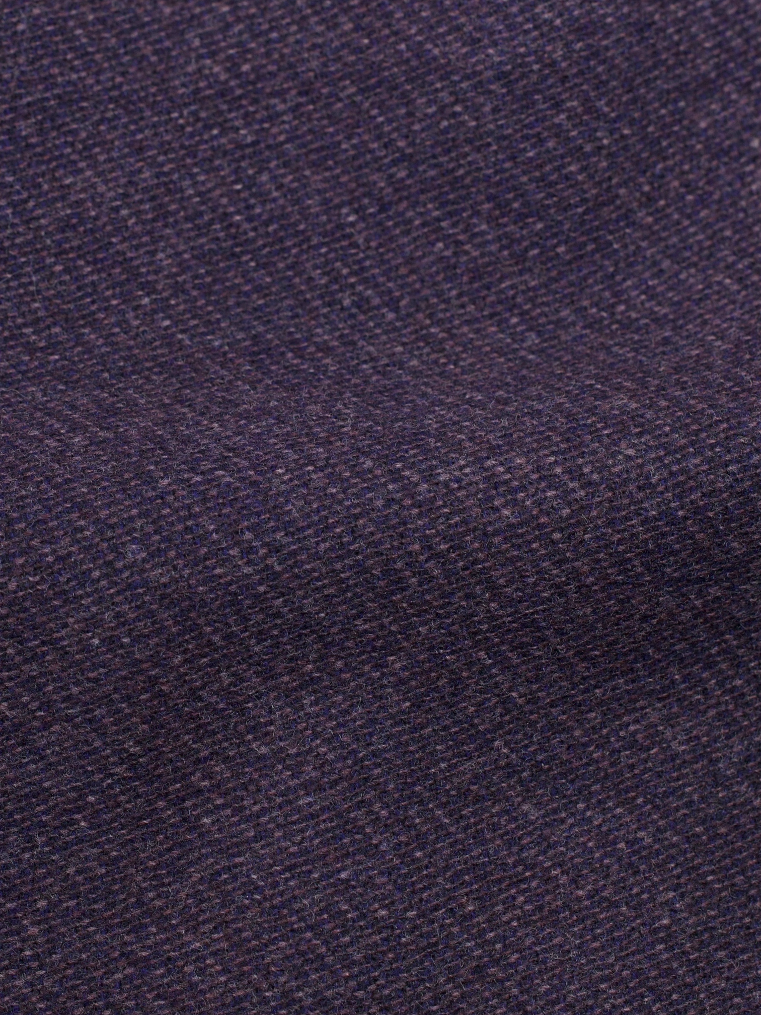 Brunello Cucinelli Aubergine Double Breasted Wool & Silk Micro-Structure Jacket