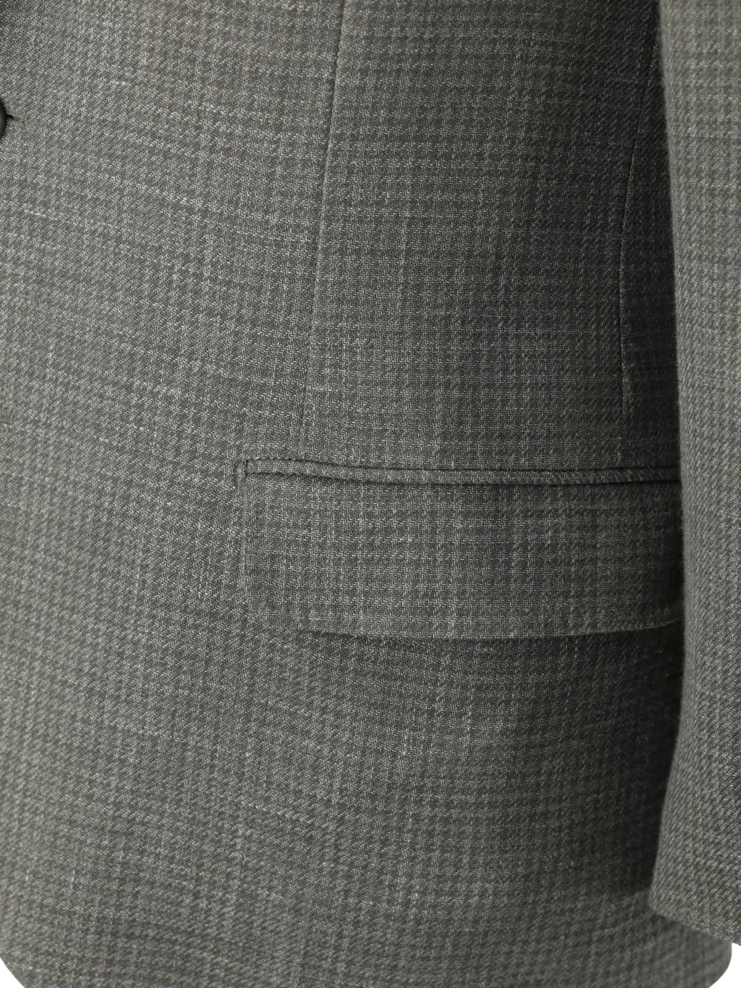 Brunello Cucinelli Sage Green Wool, Linen & Silk Pied de Poule Jacket