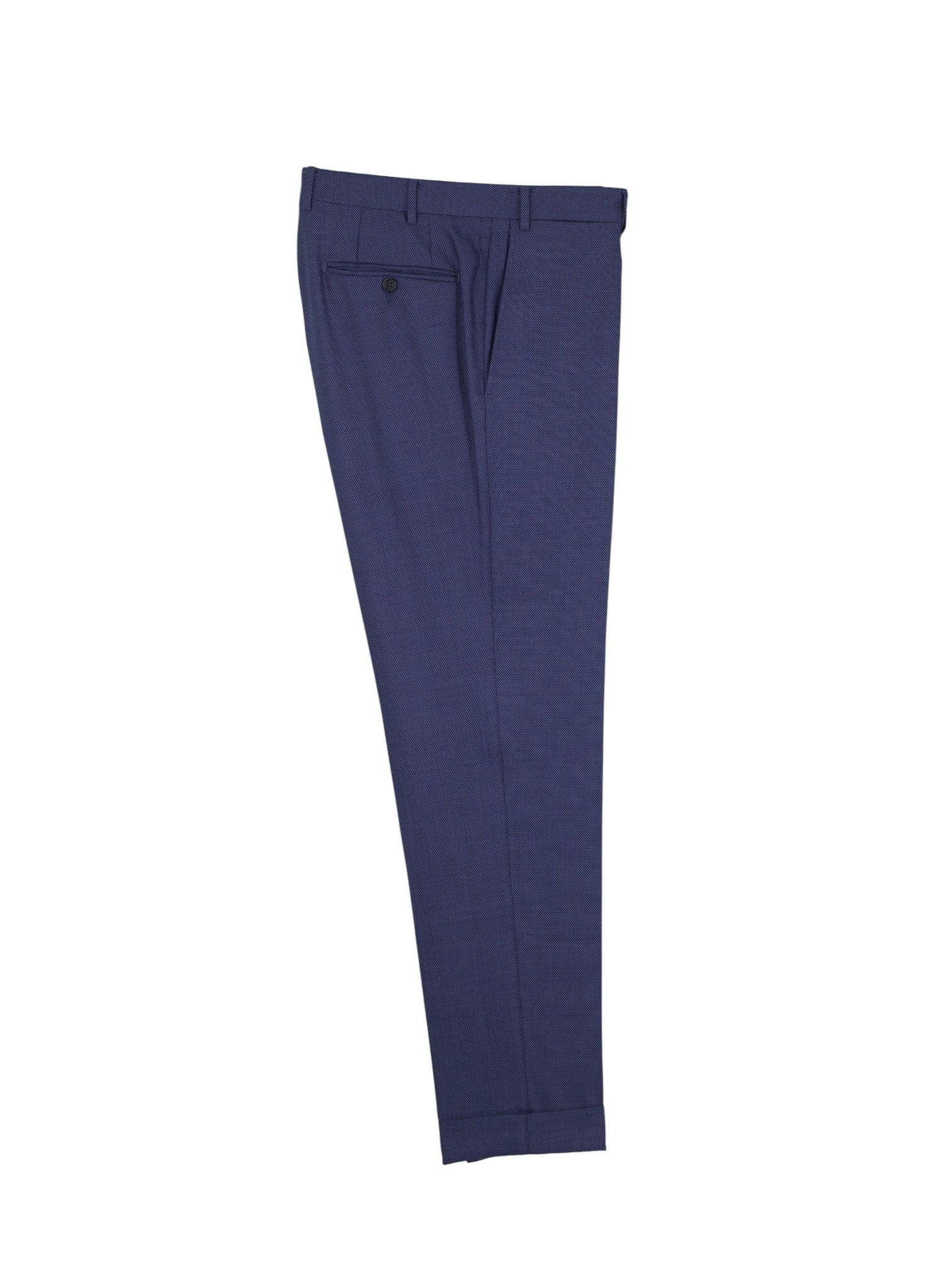 Canali Royal Blue Exclusive Super 160's Wool Birdseye Suit