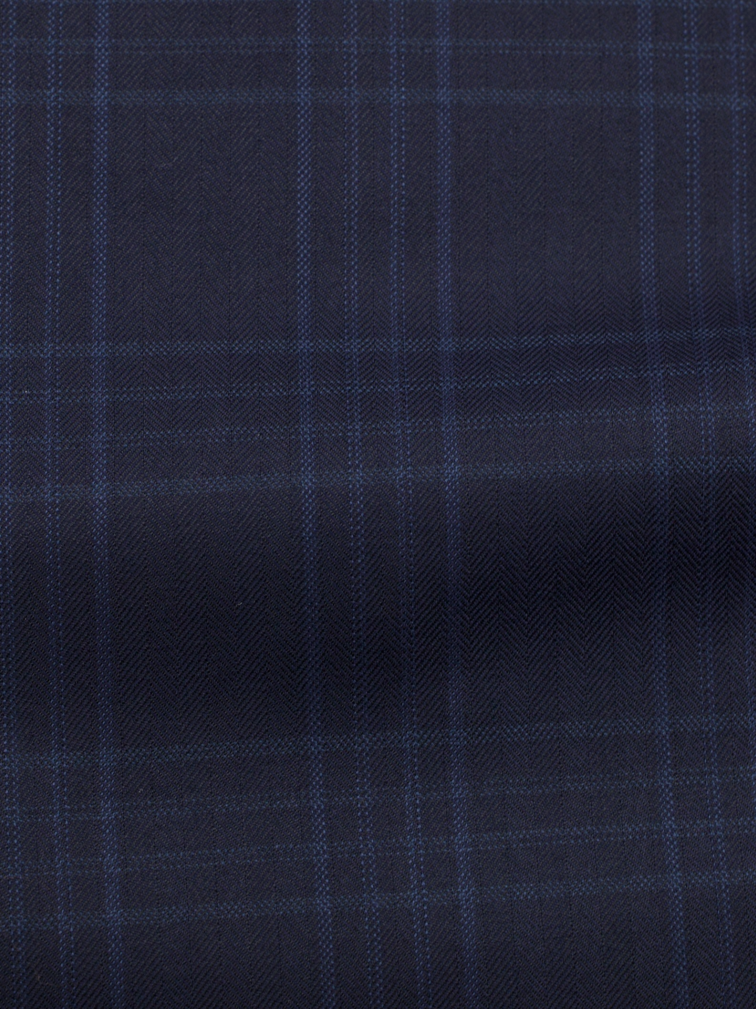 Ermenegildo Zegna Dark Blue 12milmil12 Checkered Mila Suit