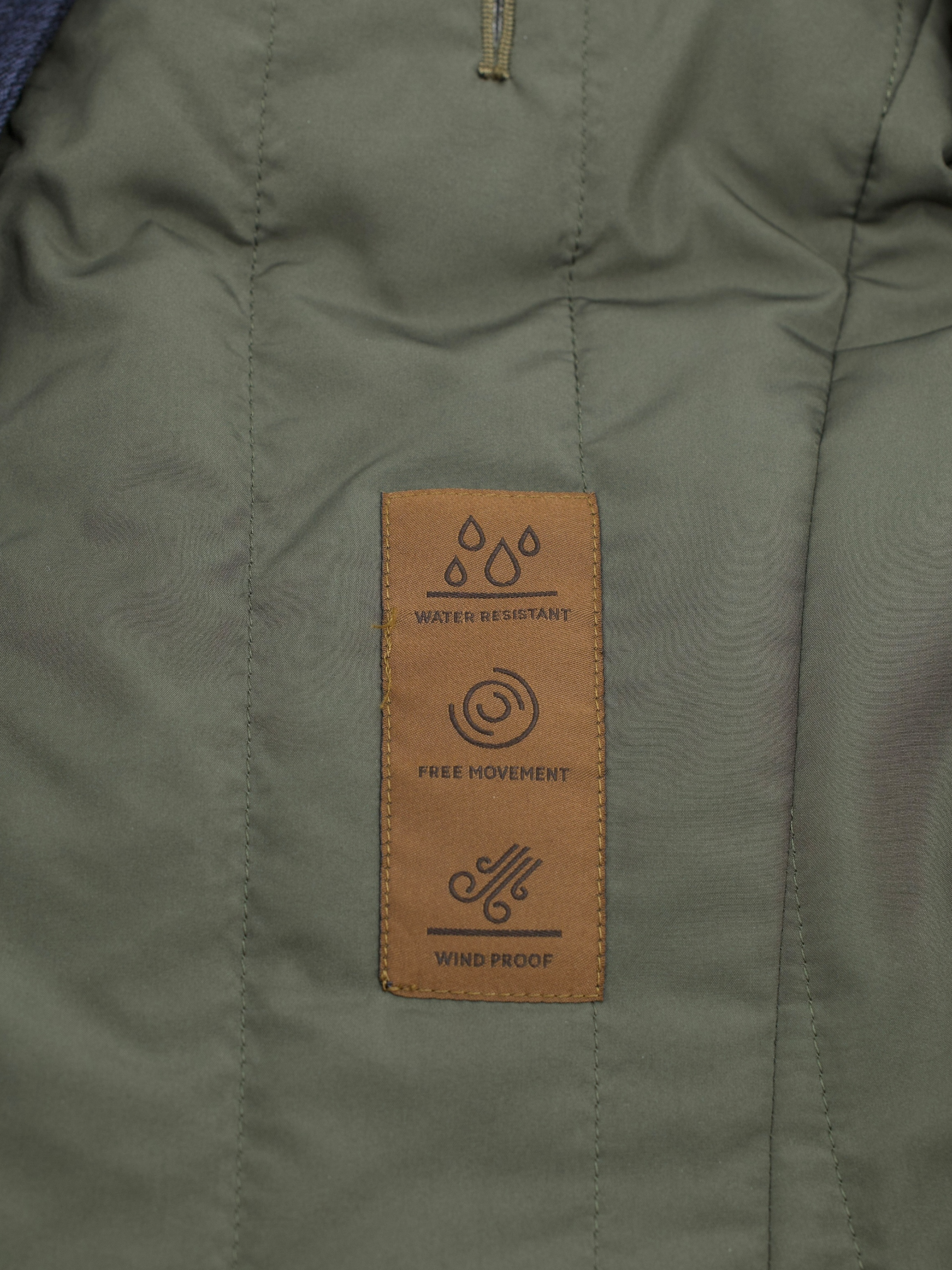 Corneliani ID Navy Virgin-Wool Weather-Proof Overcoat