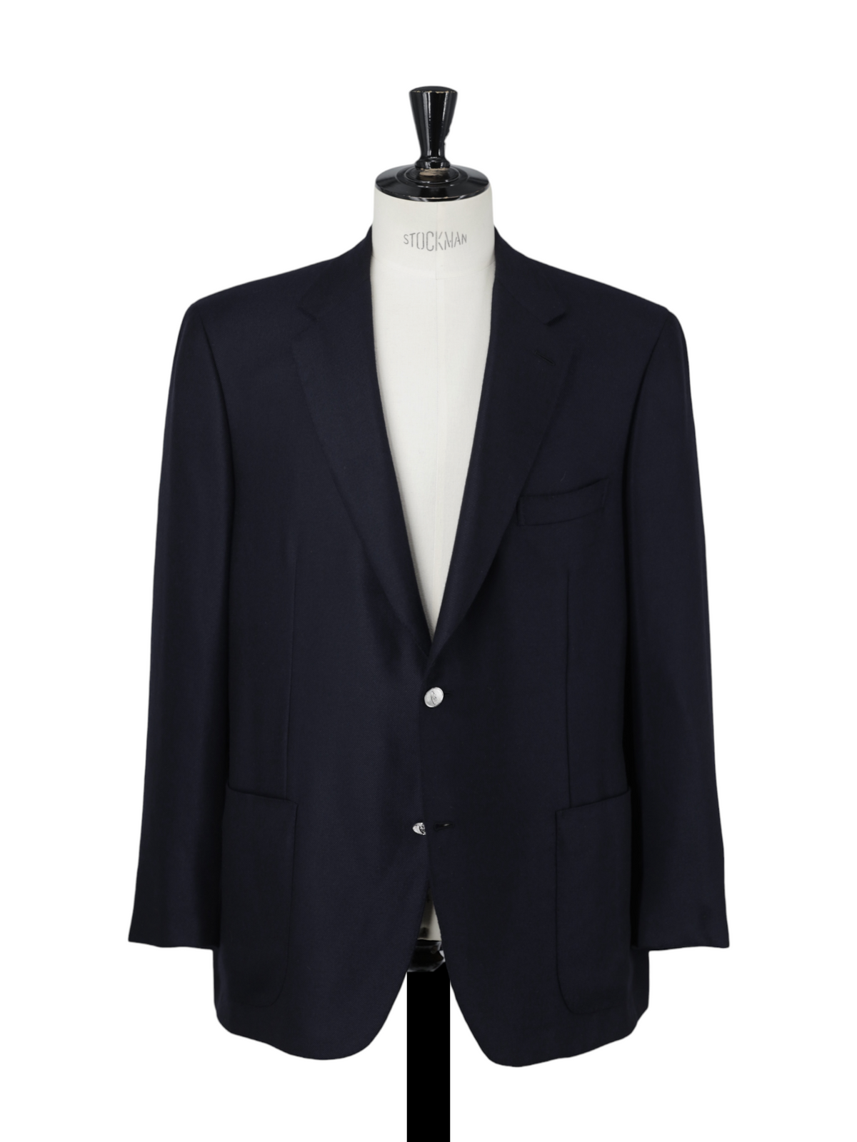 Brioni Navy Pure Lightweight-Cashmere Twill Parlamento Blazer Jacket