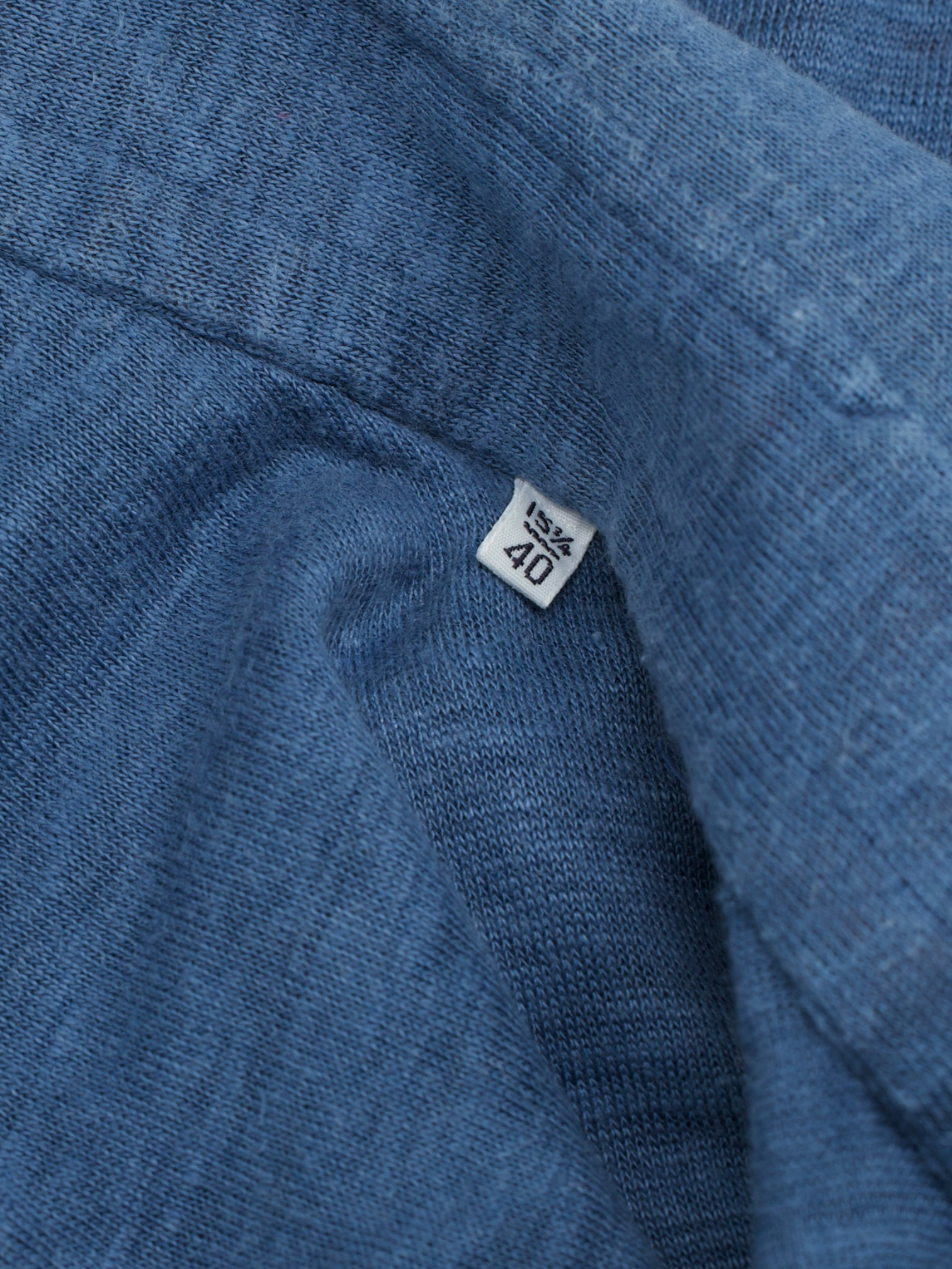 Fray Steel Blue Aloe-Vera Linen Short-Sleeve Shirt